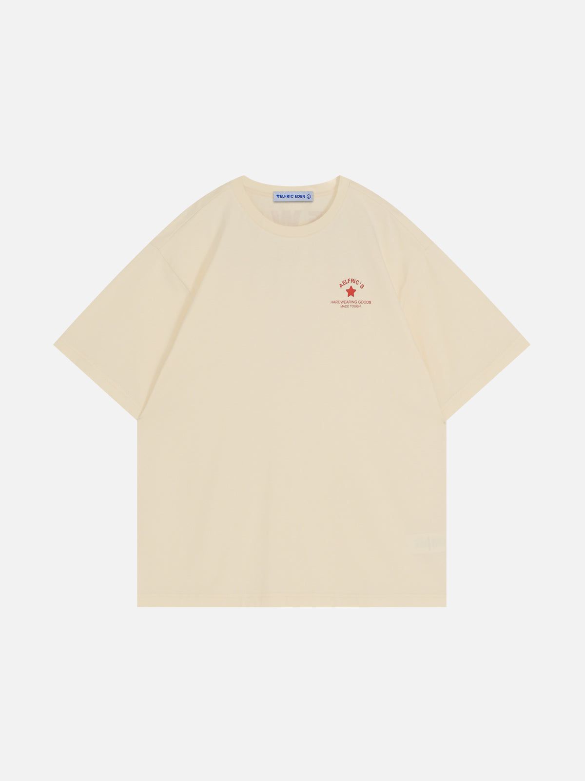 Make Waves Graphic Cotton Tee with Statement Print | Aelfric Eden