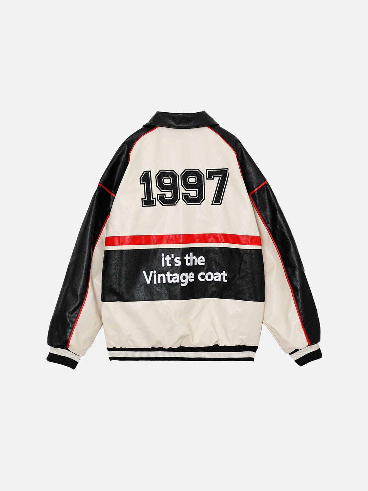 Vintage Stitching Motorcycle Jacket for Men & Women | Aelfric Eden