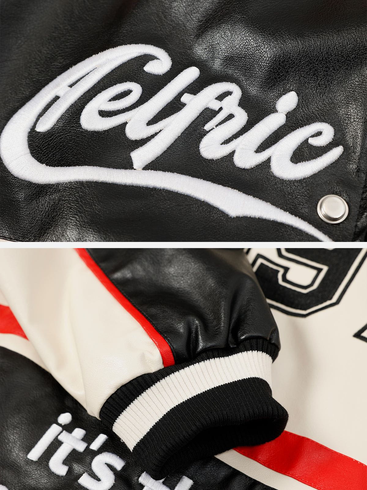 Vintage Stitching Motorcycle Jacket for Men & Women | Aelfric Eden