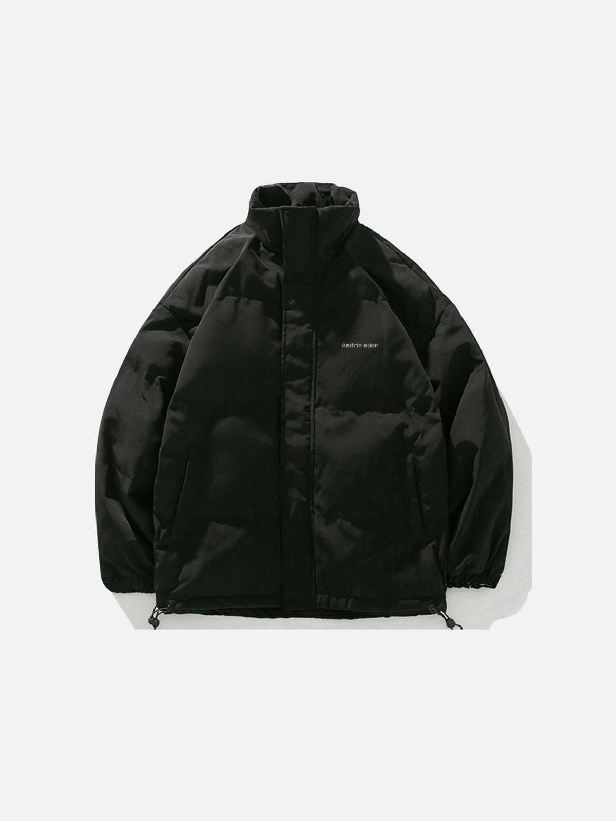 Solid Color Puffer Coat for Winter | Aelfric Eden