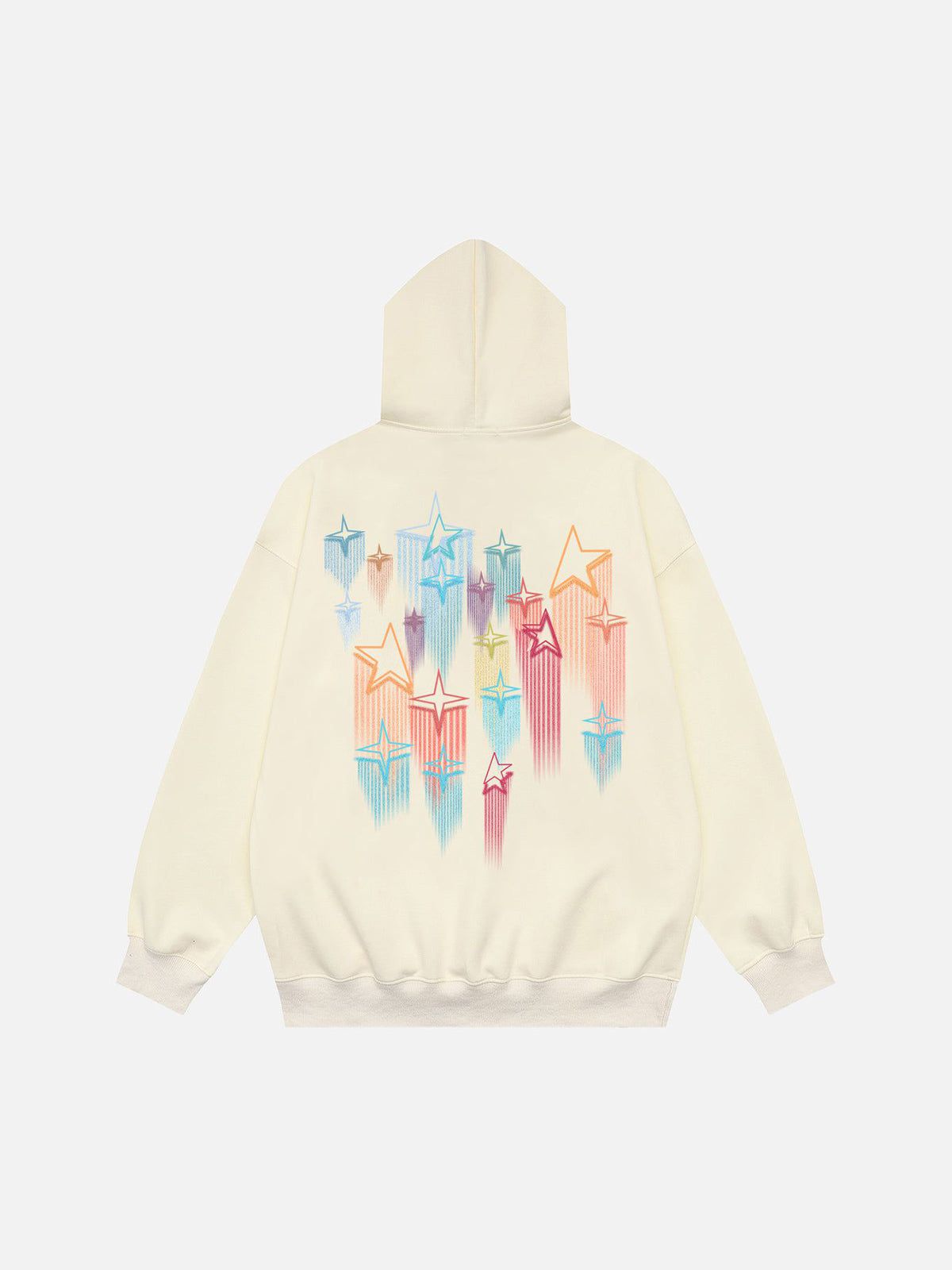 Star Embroidery Oversized Hoodie for Men | Aelfric Eden