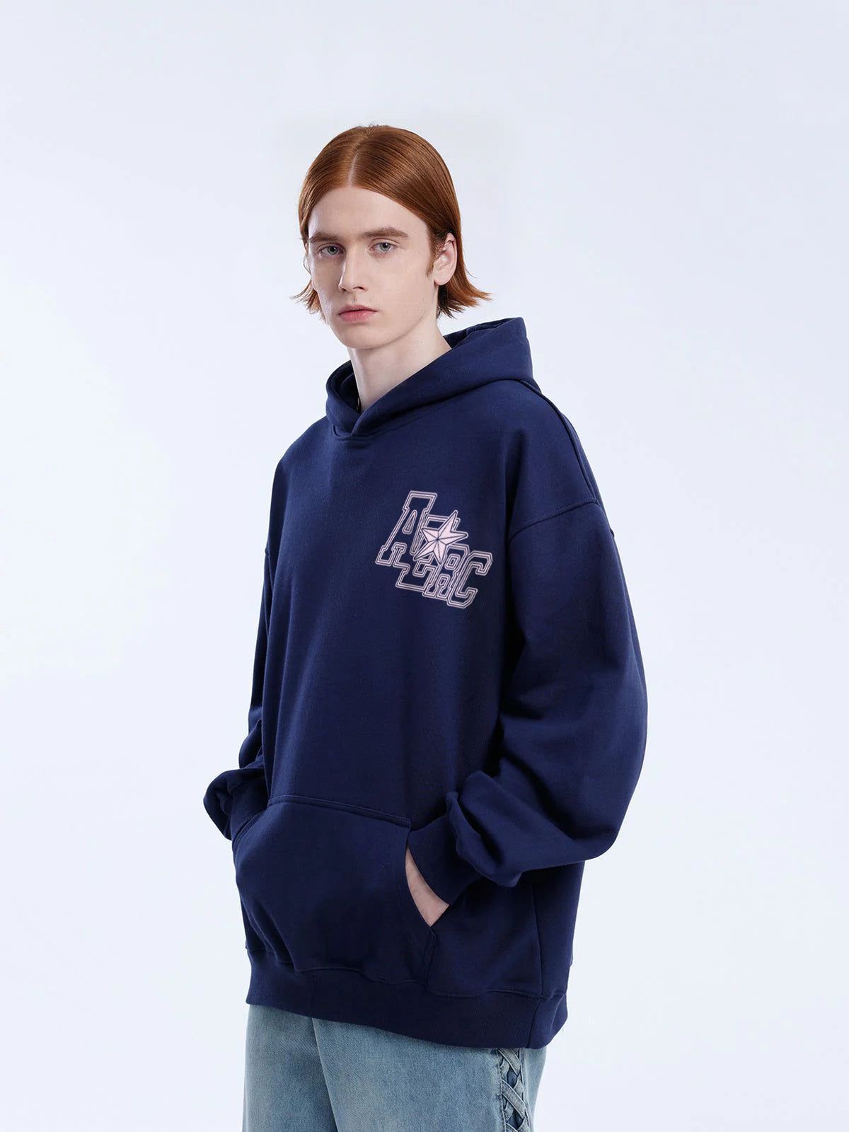 Vintage Print Hoodie with Oversized Back Design | Aelfric Eden
