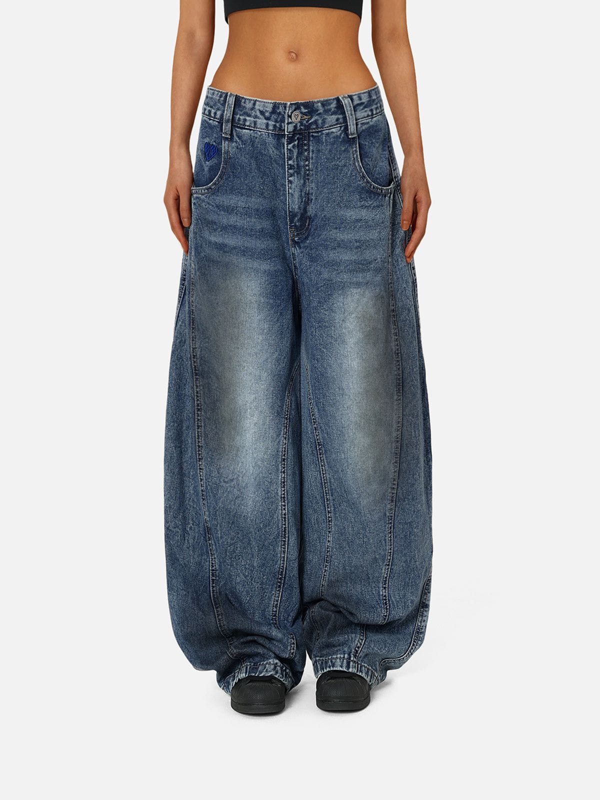 Baggy Jeans for Men & Women | Loose Fit Casual Denim | Aelfric Eden
