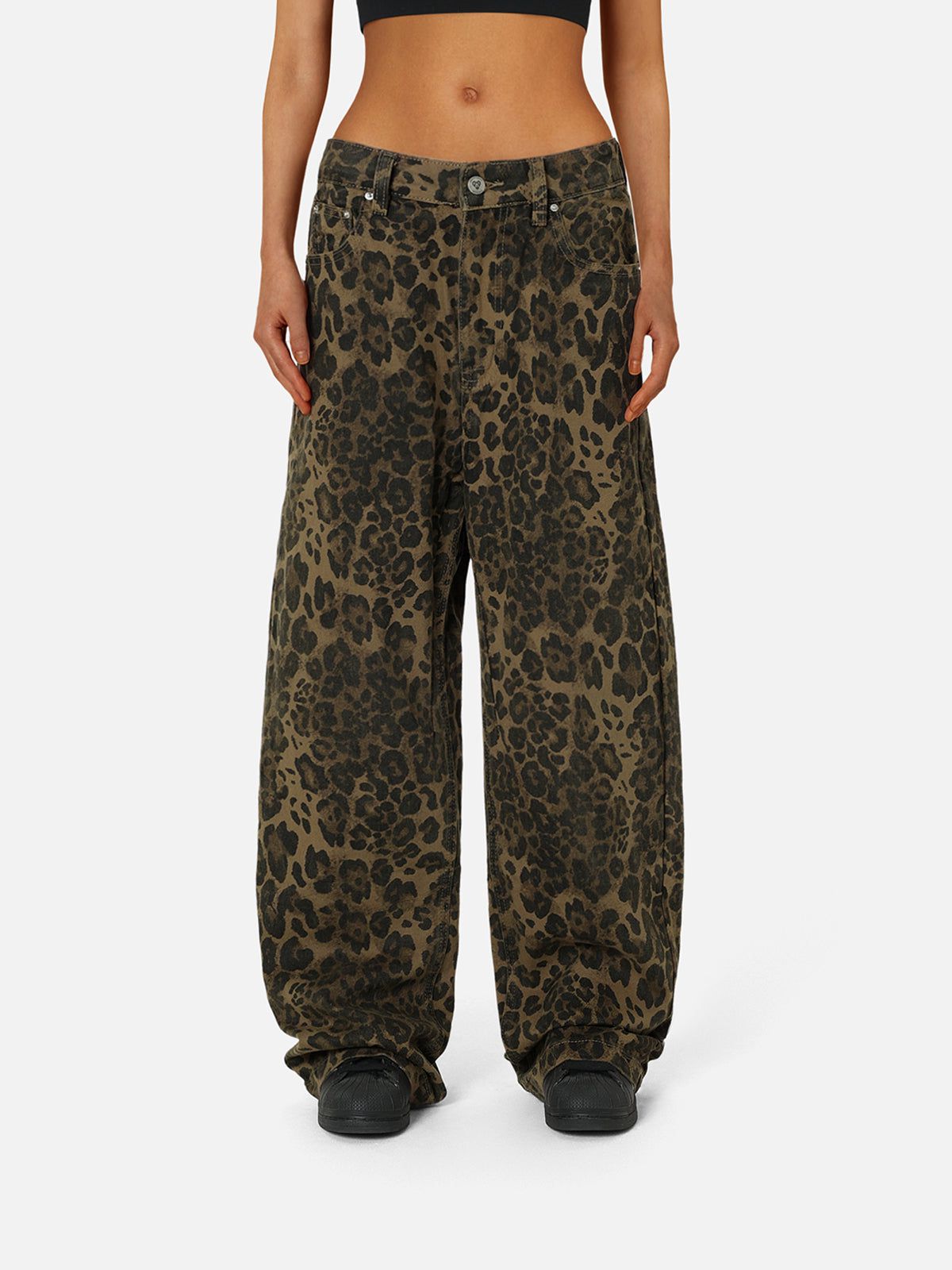 Leopard Print Jeans for Men & Women | Aelfric Eden Wild Style