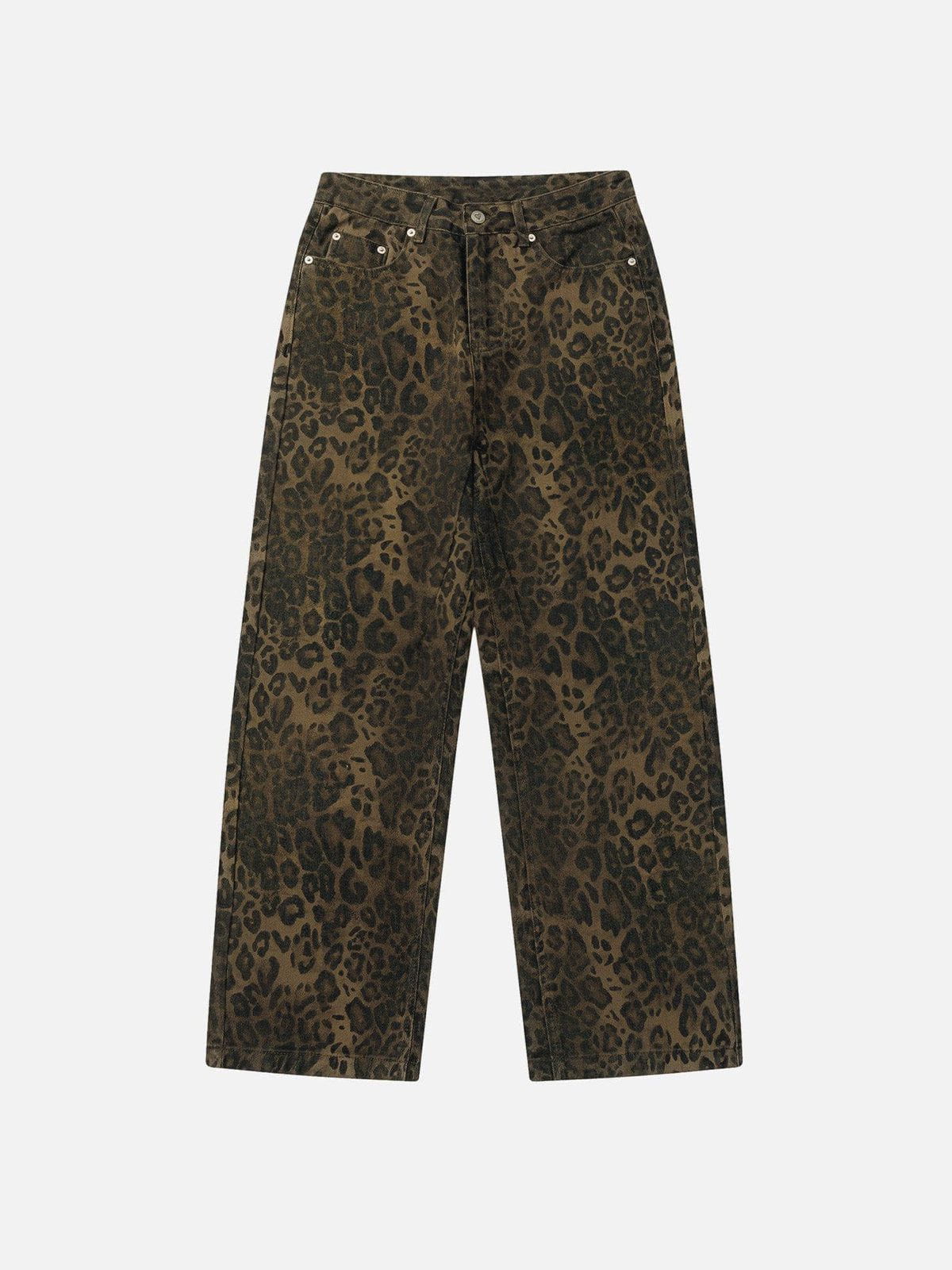 Leopard Print Jeans for Men & Women | Aelfric Eden Wild Style