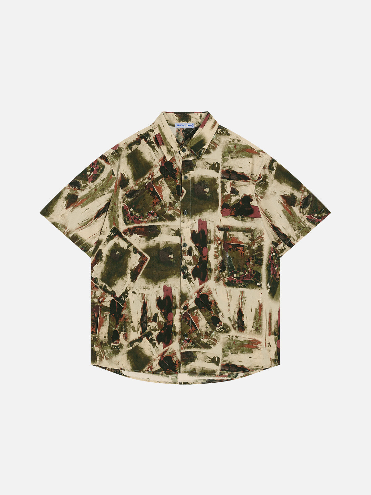 Graffiti Print Short Sleeve Shirt | Aelfric Eden
