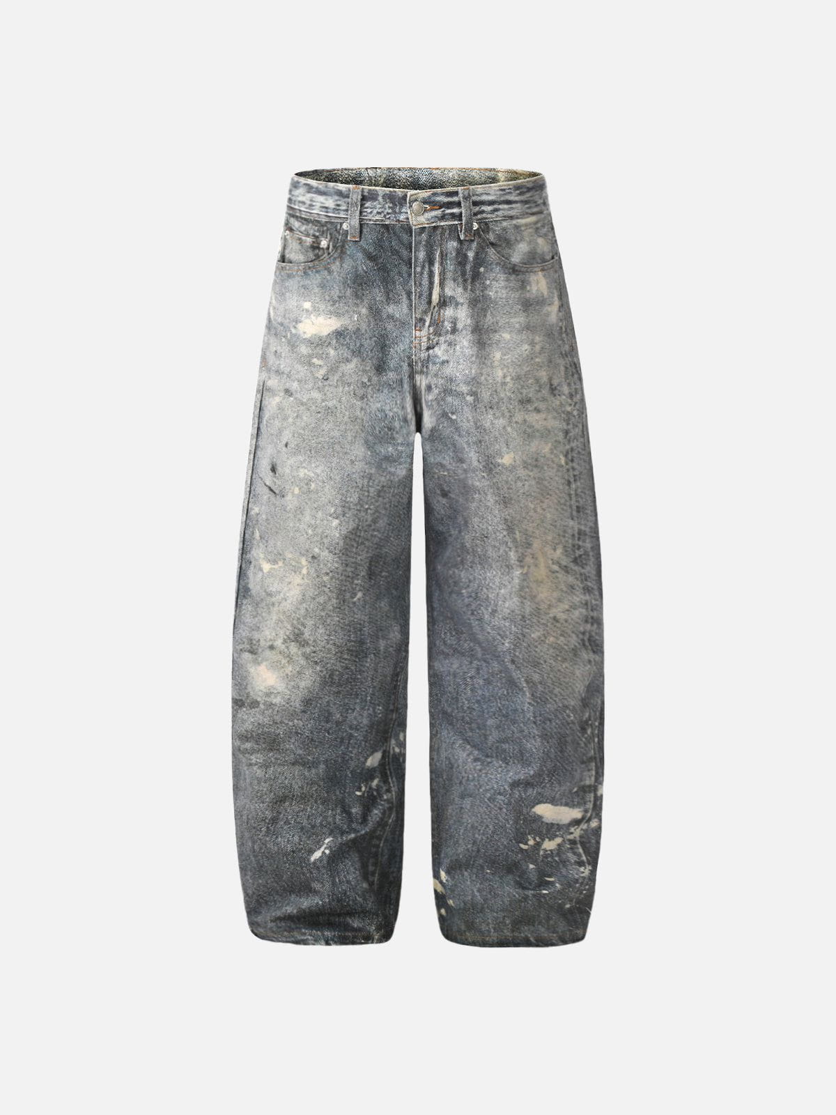 Baggy Jeans for Men with Print & Relaxed Fit | Aelfric Eden