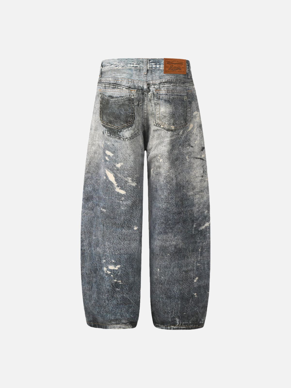 Baggy Jeans for Men with Print & Relaxed Fit | Aelfric Eden