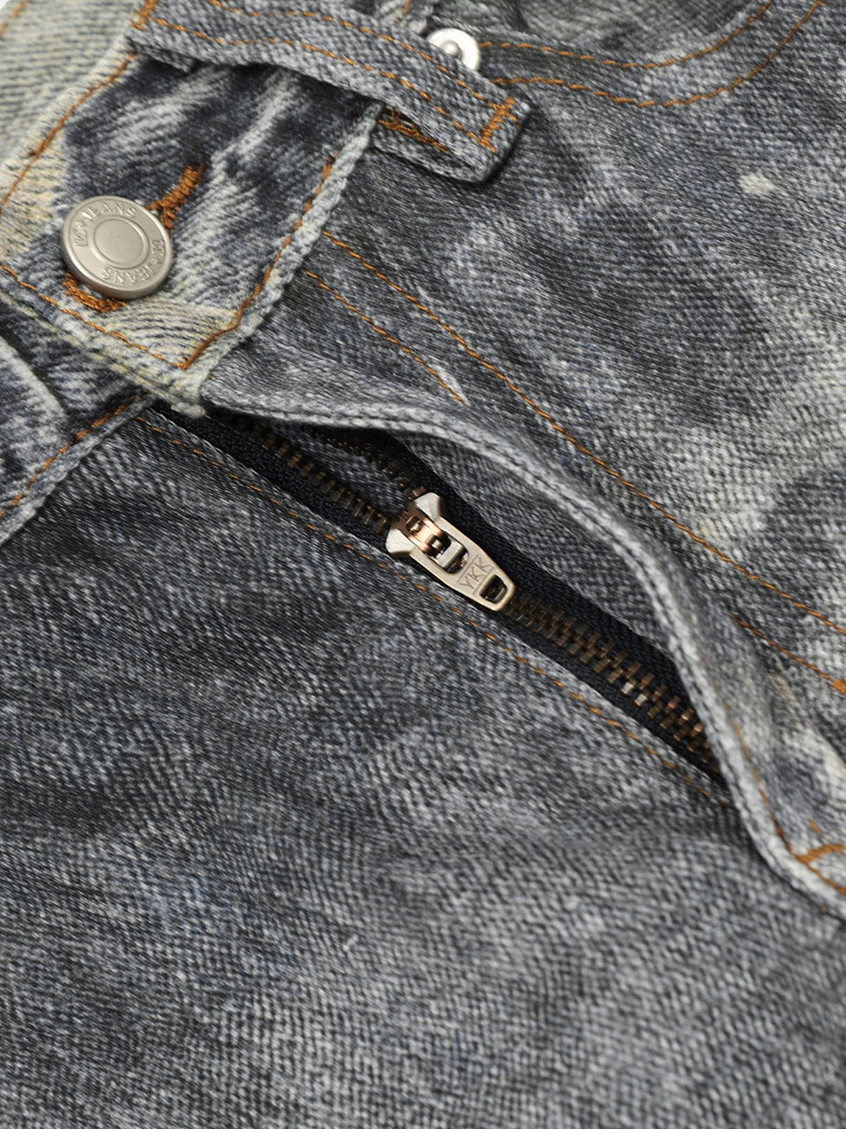 Baggy Jeans for Men with Print & Relaxed Fit | Aelfric Eden