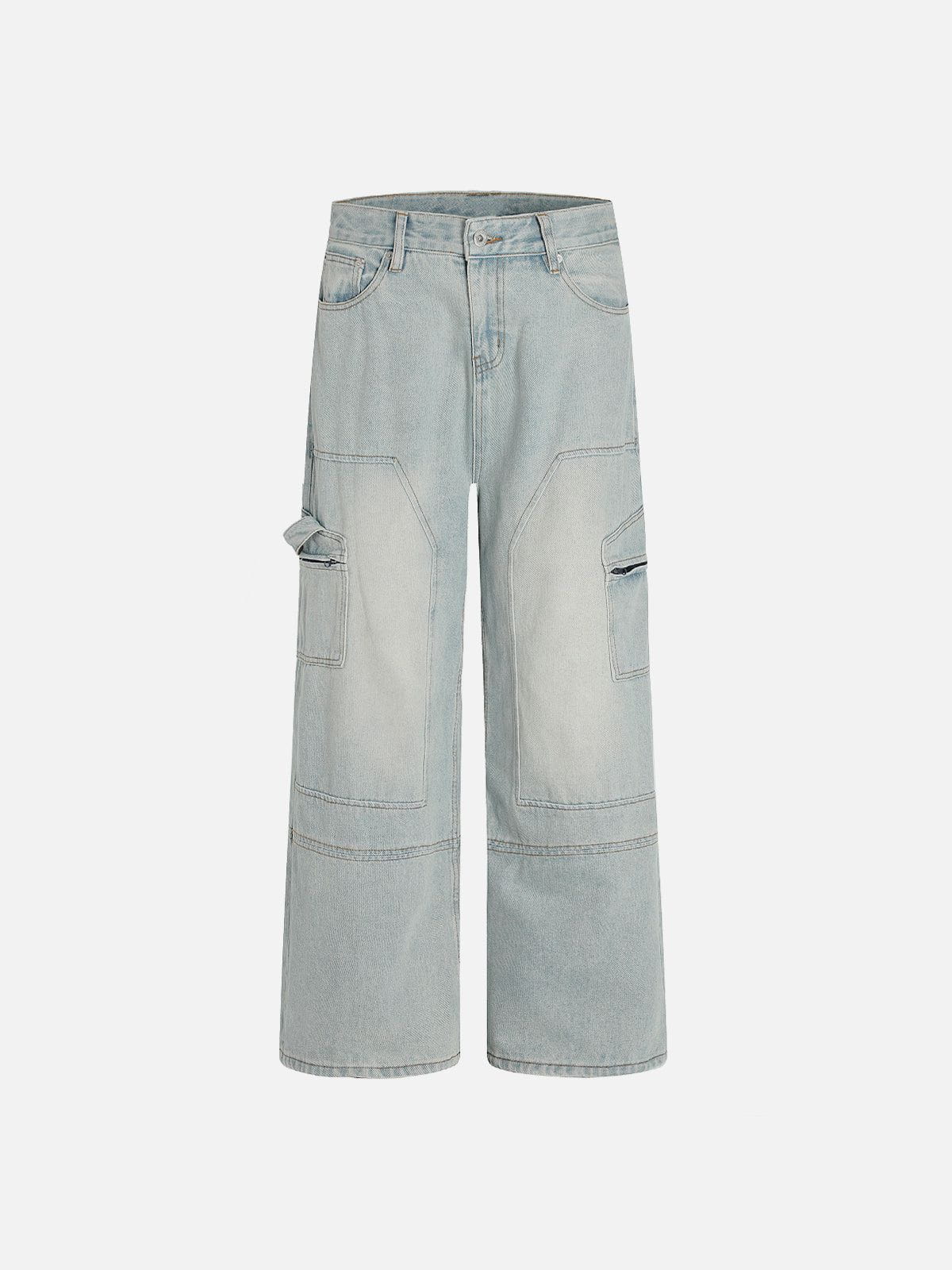 Double Knee Baggy Jeans for Men | Aelfric Eden Streetwear