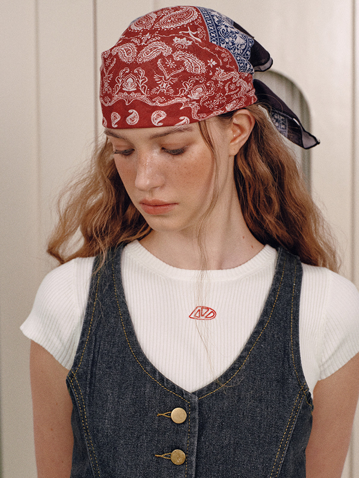 Printed Square Scarf Bandana for Head & Neck | 22x22 Inches