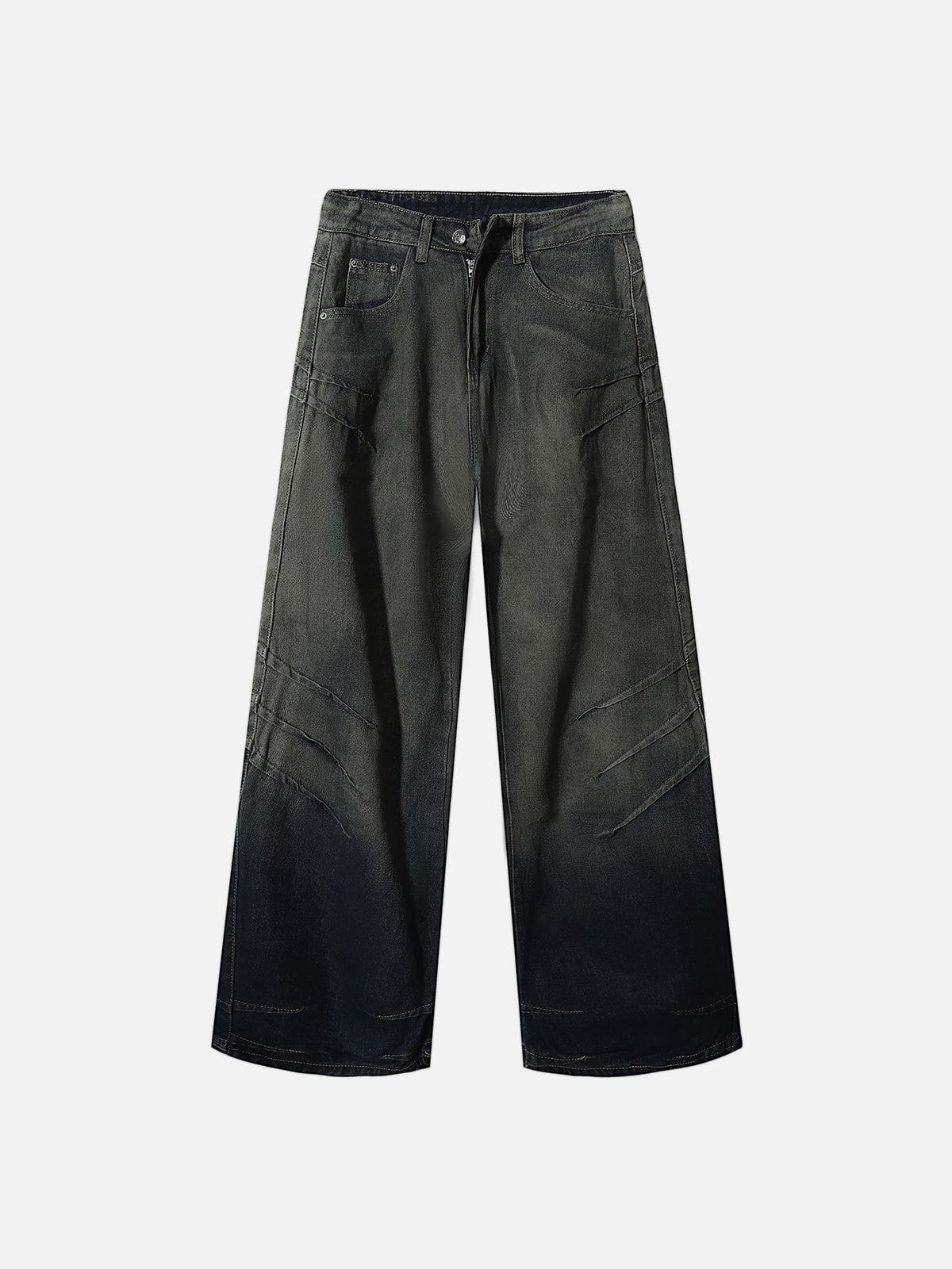 Aelfric Eden Pleated Washed Jeans | 100% Cotton