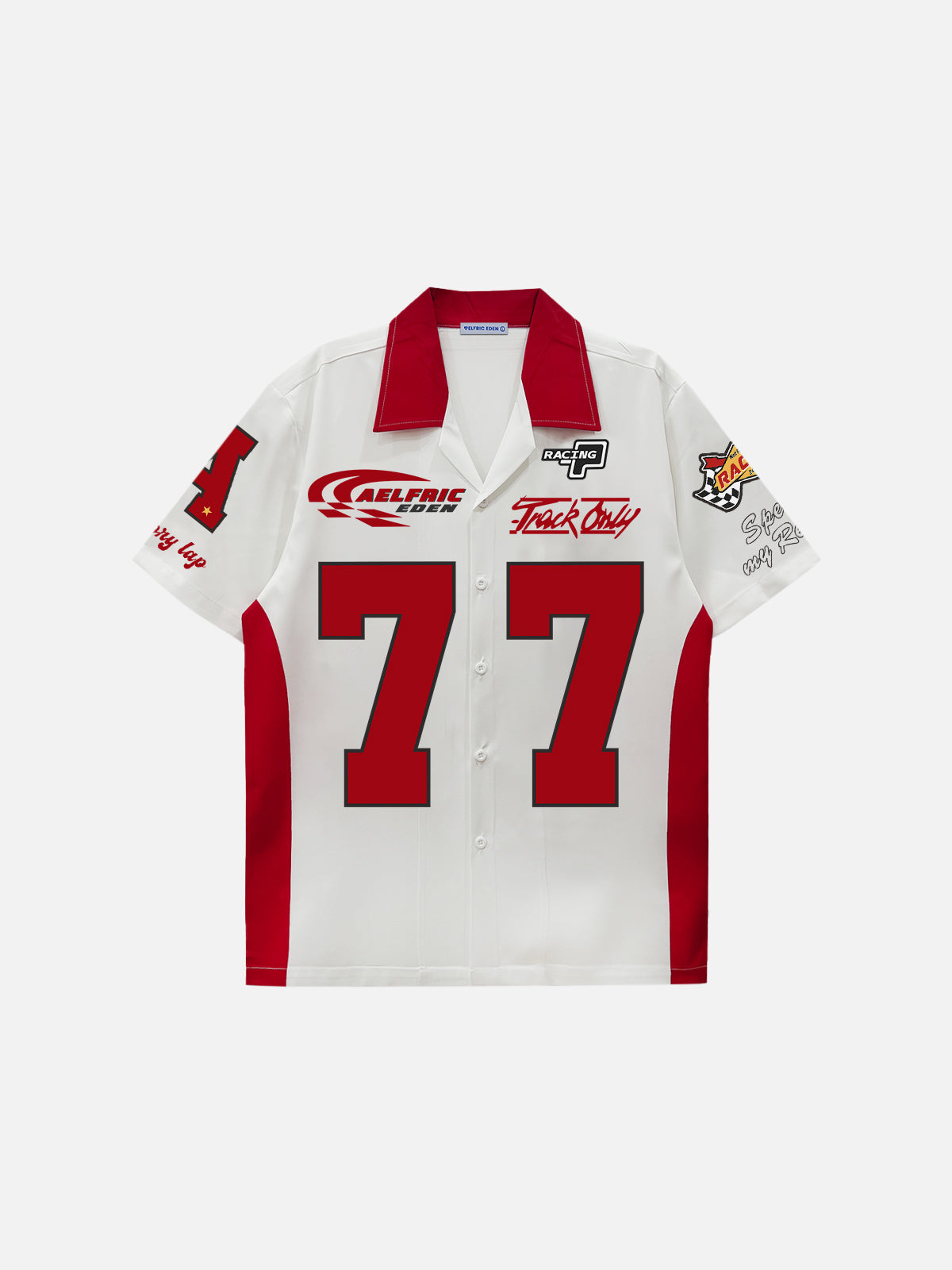 Color Block Racing Short Sleeve Shirt | Aelfric Eden