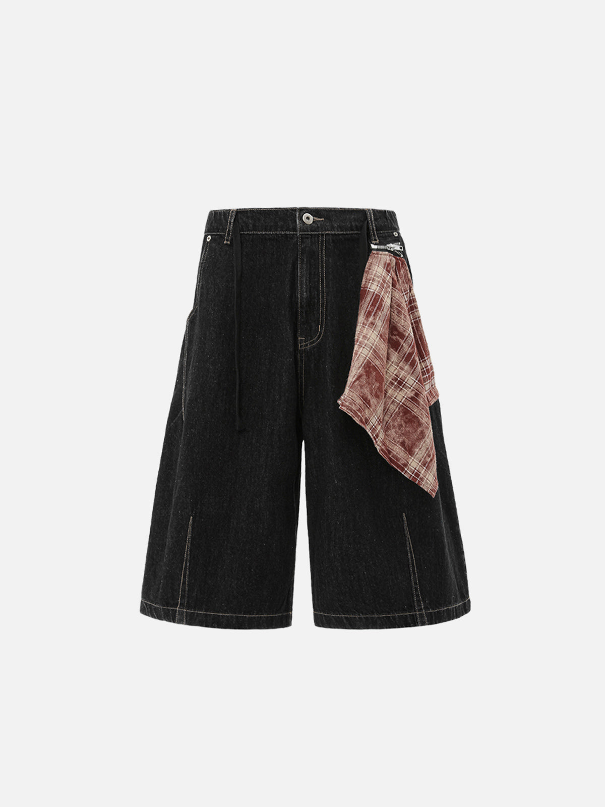 Detachable Kerchief Denim Jorts for Men & Women | Aelfric Eden