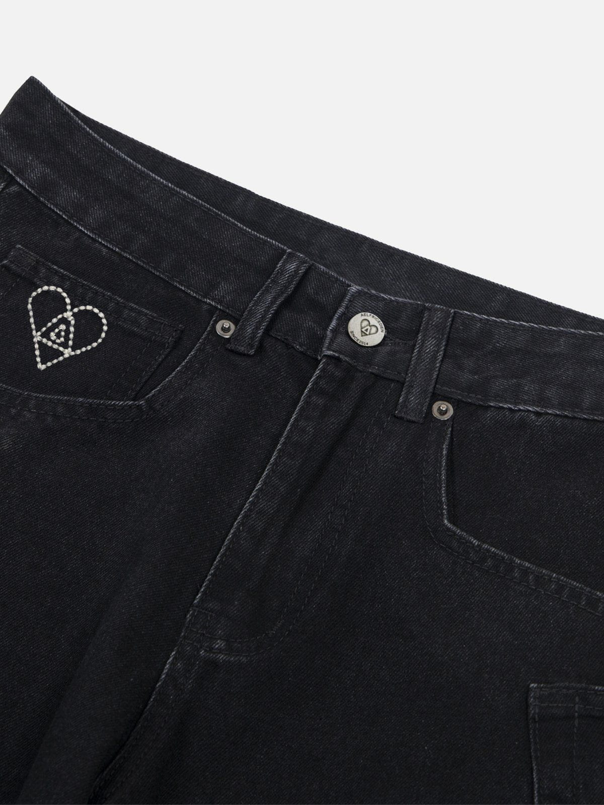 Deconstructive Patchwork Jeans for Men | Aelfric Eden