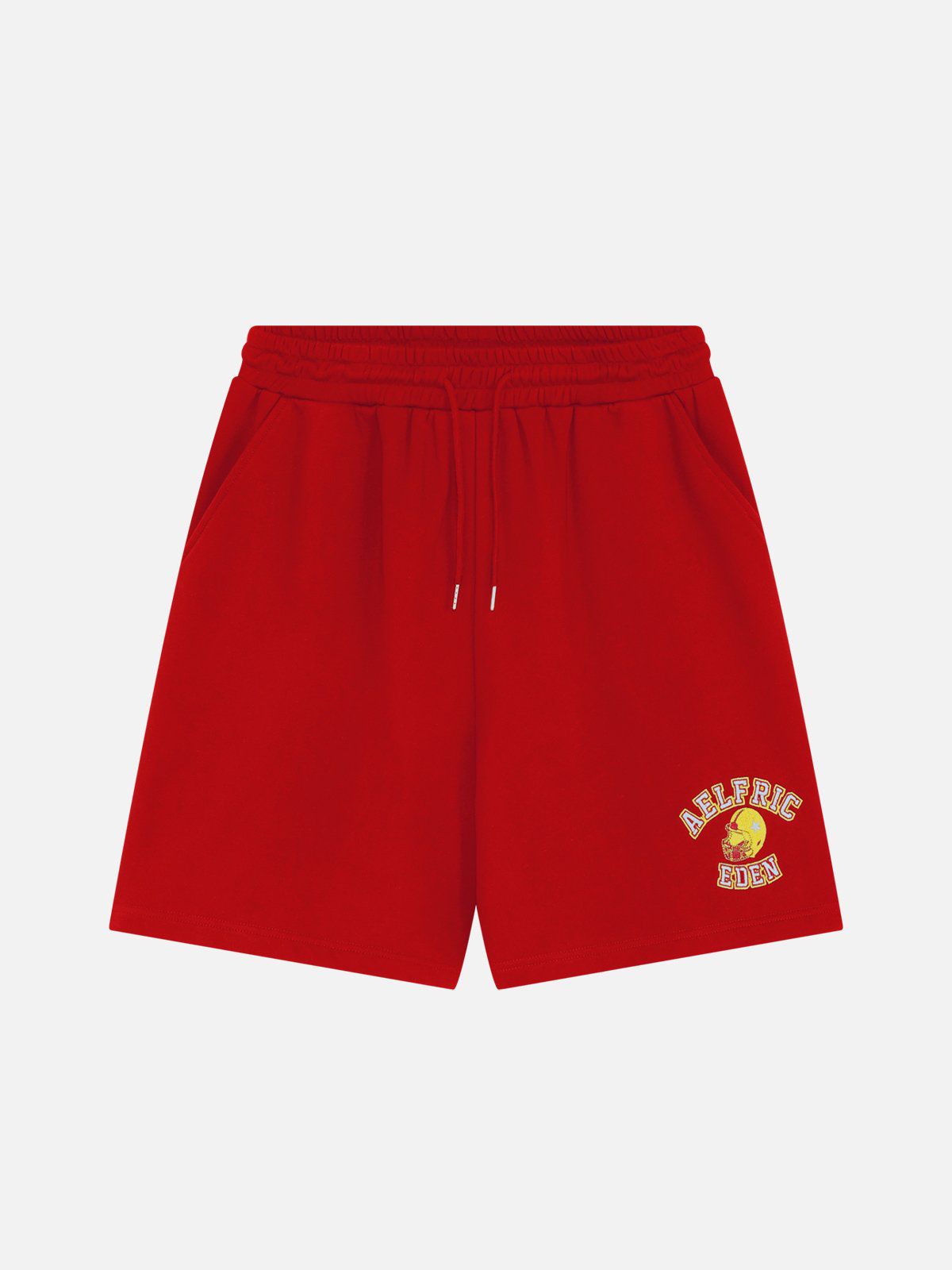 Vintage Graphic Shorts with Star Design & Drawstring | Aelfric Eden