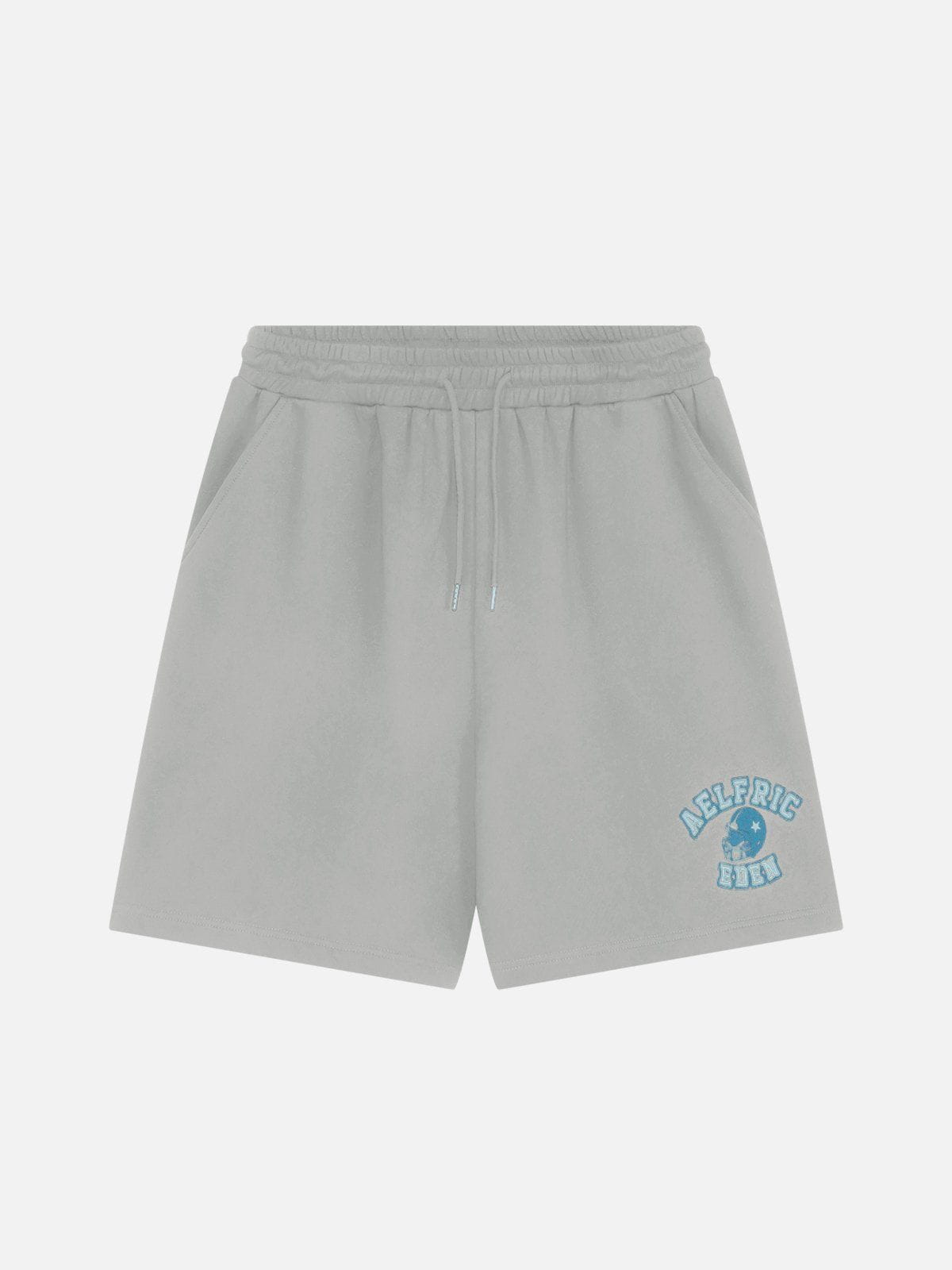 Vintage Graphic Shorts with Star Design & Drawstring | Aelfric Eden