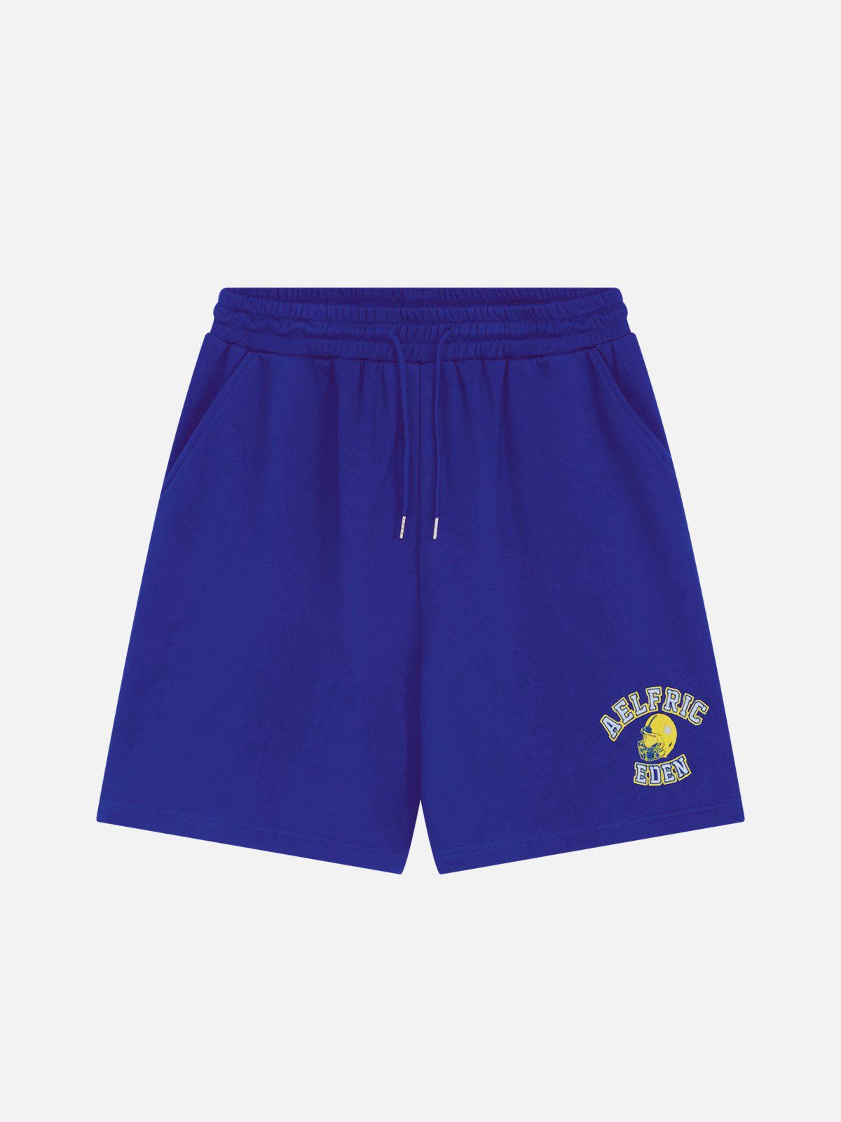 Vintage Graphic Shorts with Star Design & Drawstring | Aelfric Eden