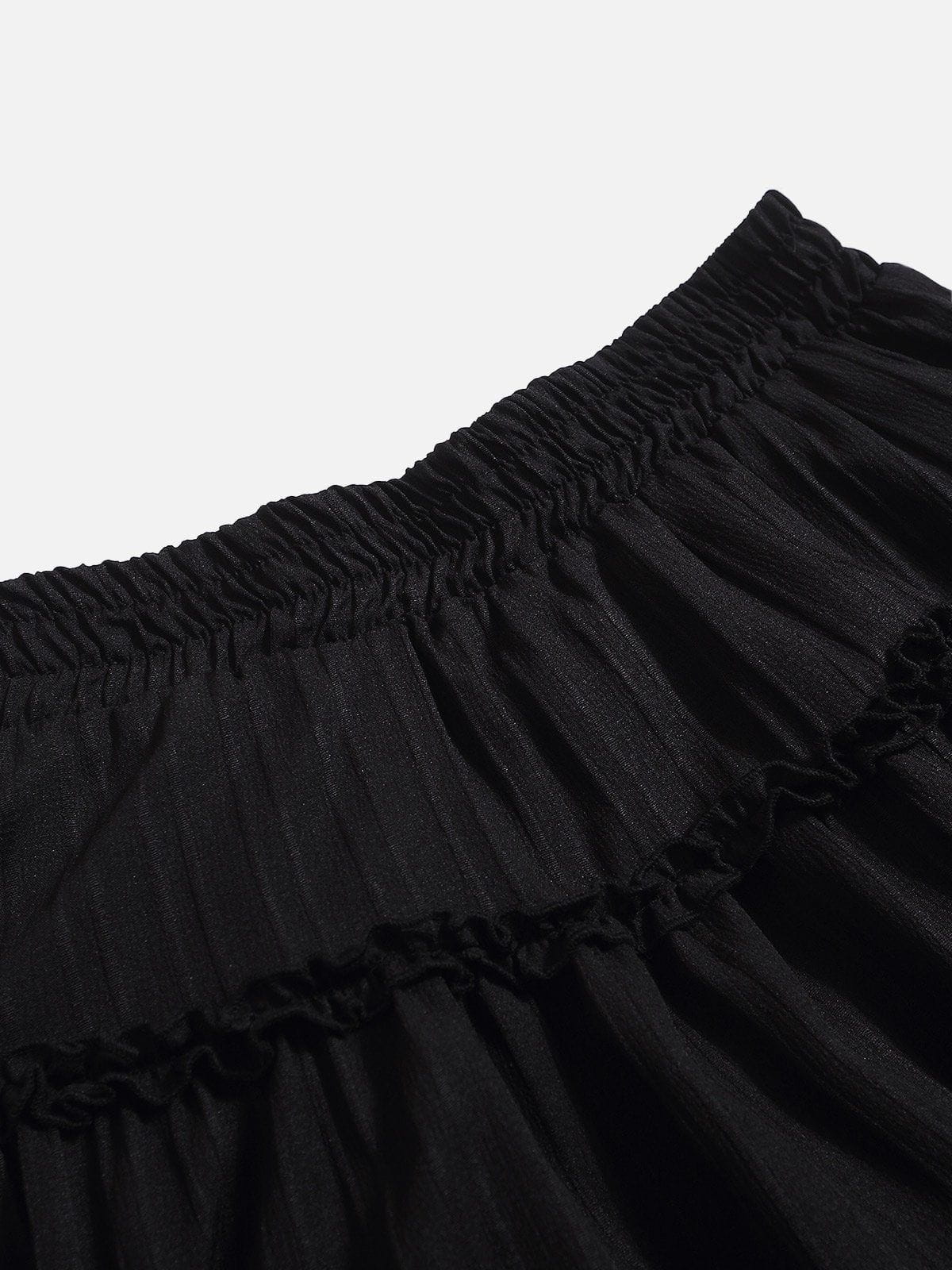 Lace Patchwork Skirt with Elastic Waist | Aelfric Eden