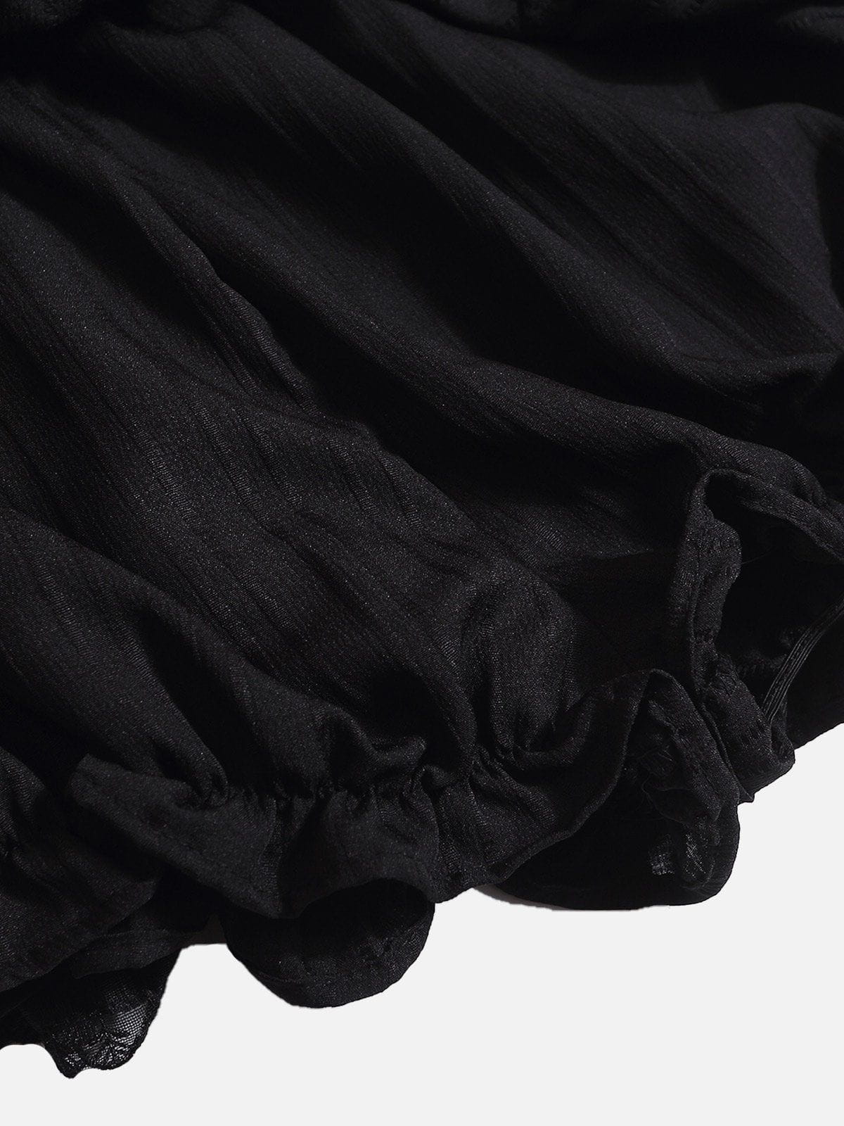 Lace Patchwork Skirt with Elastic Waist | Aelfric Eden