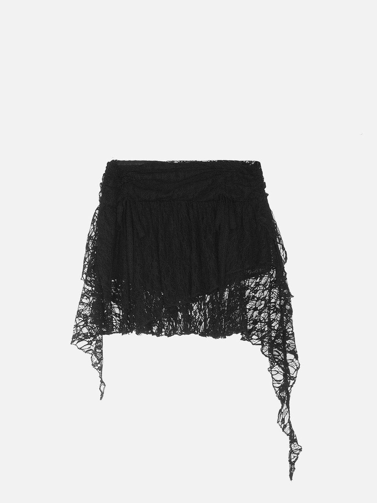 Irregular Lace Patchwork Skirt | Aelfric Eden