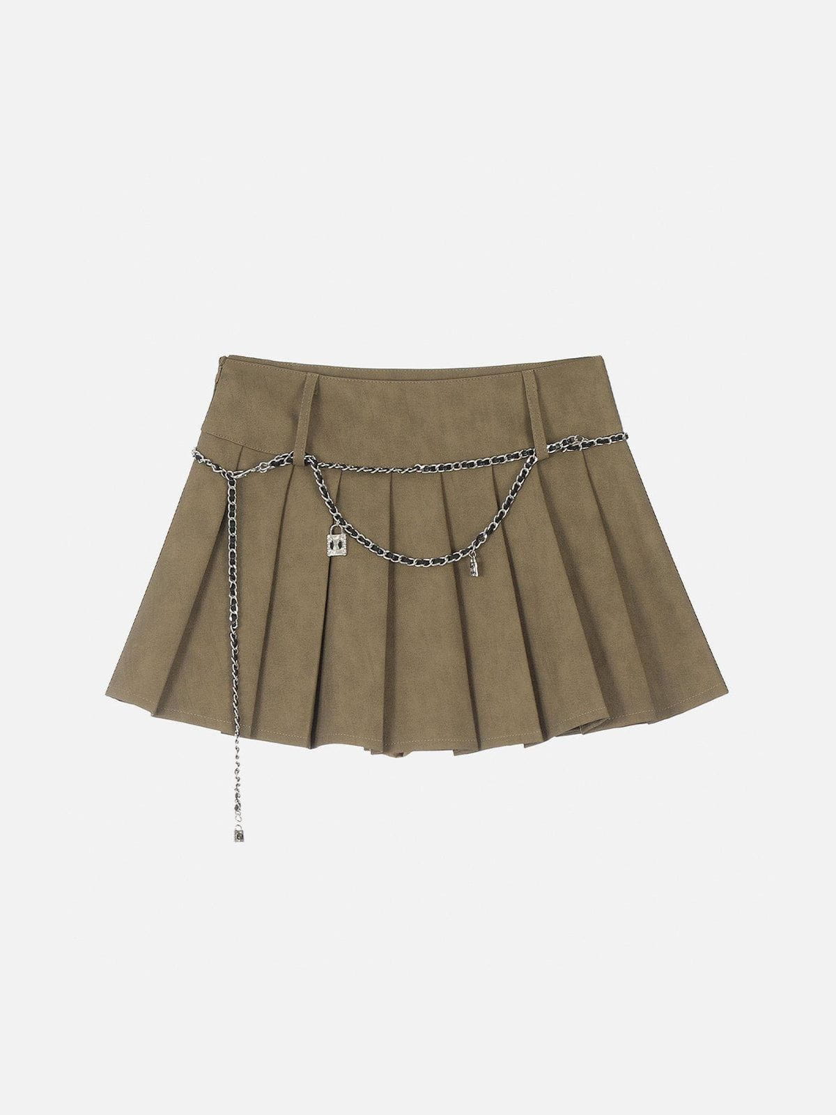 Chain Detail Cotton Skirt | Aelfric Eden