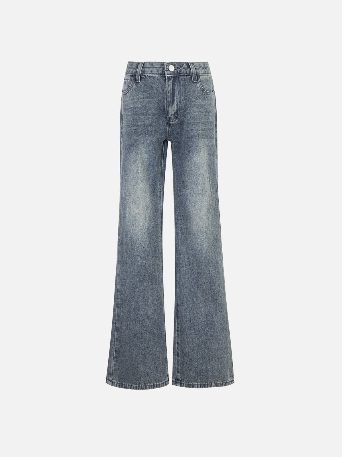 Low-Rise Flared Jeans for Women | Aelfric Eden Washed Denim