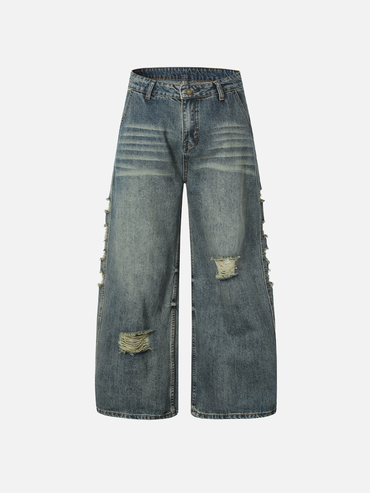 Distressed Baggy Jeans for Men with Relaxed Fit | Aelfric Eden
