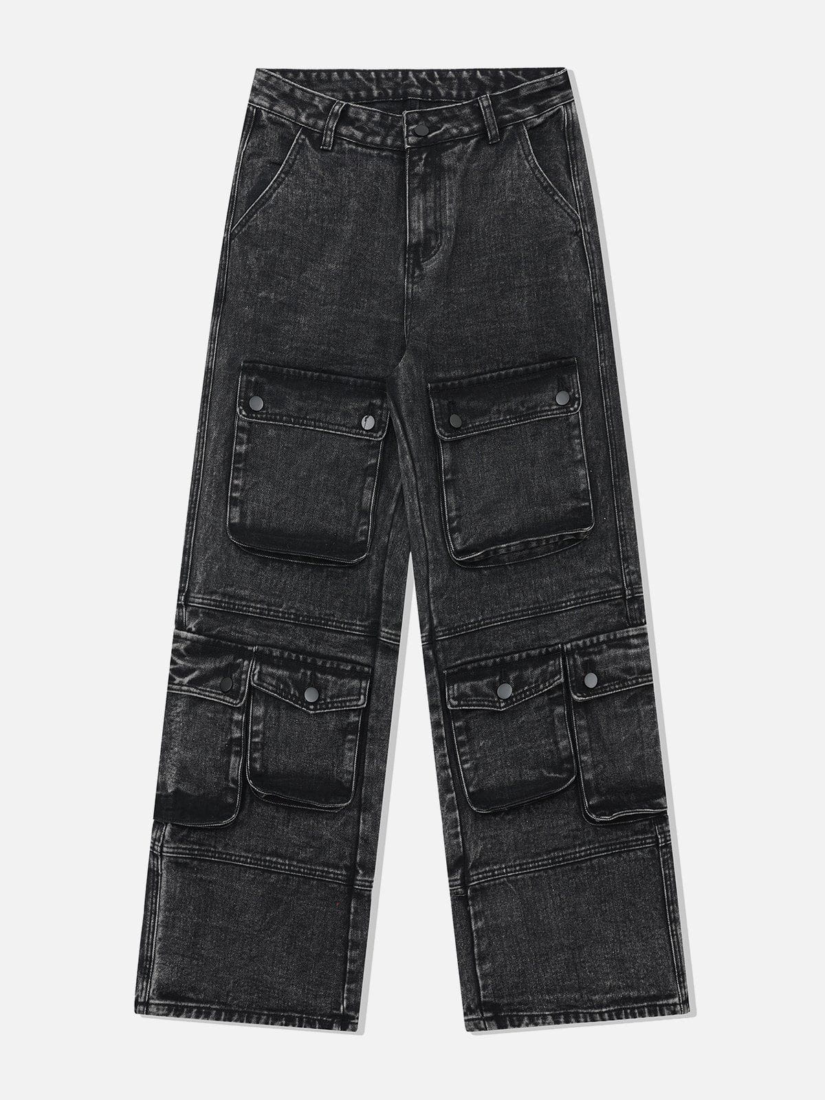 Washed Multi Pocket Jeans for Men | Aelfric Eden