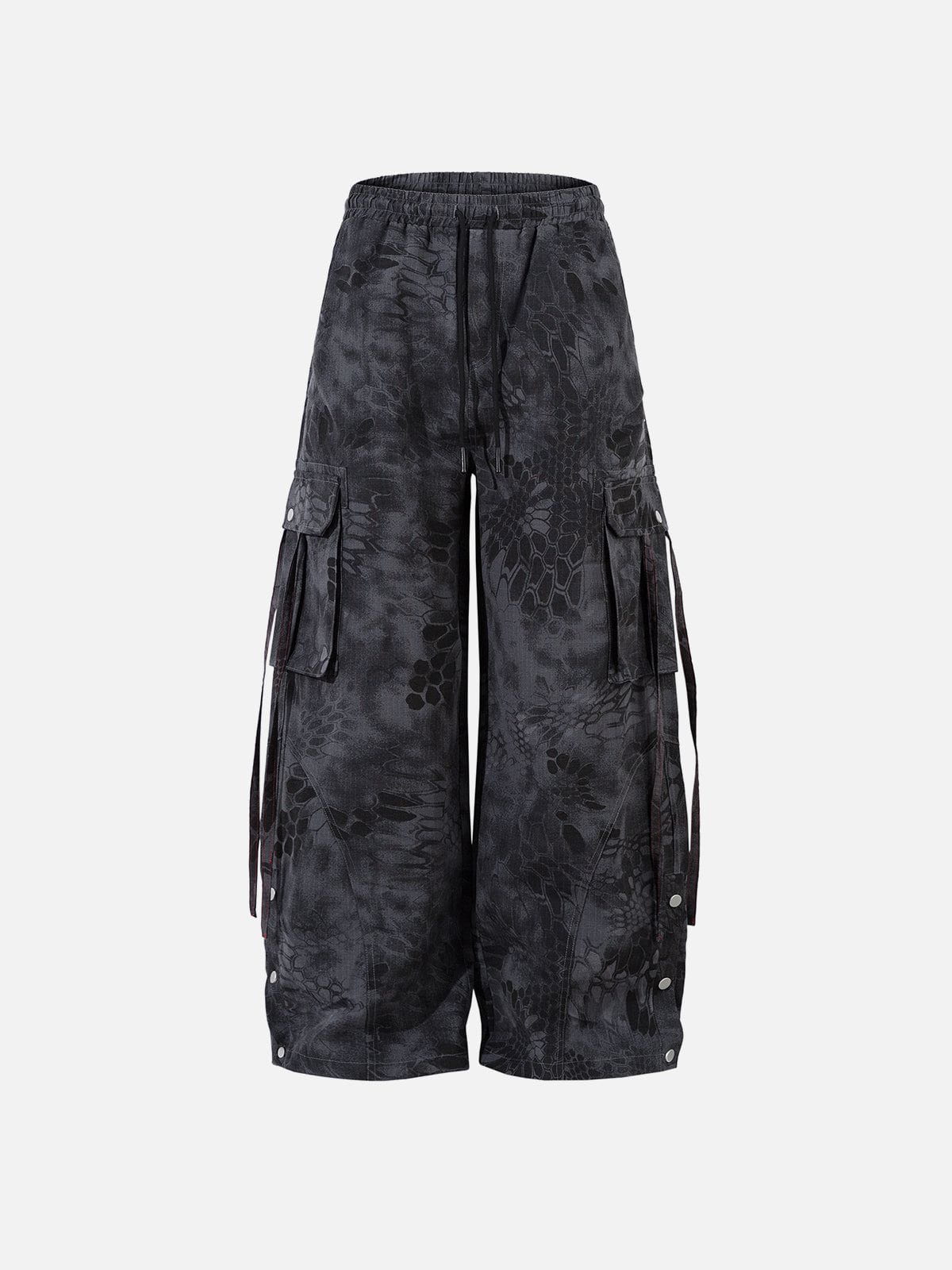 Snake Print Baggy Pants for Street Style & Comfort | Aelfric Eden