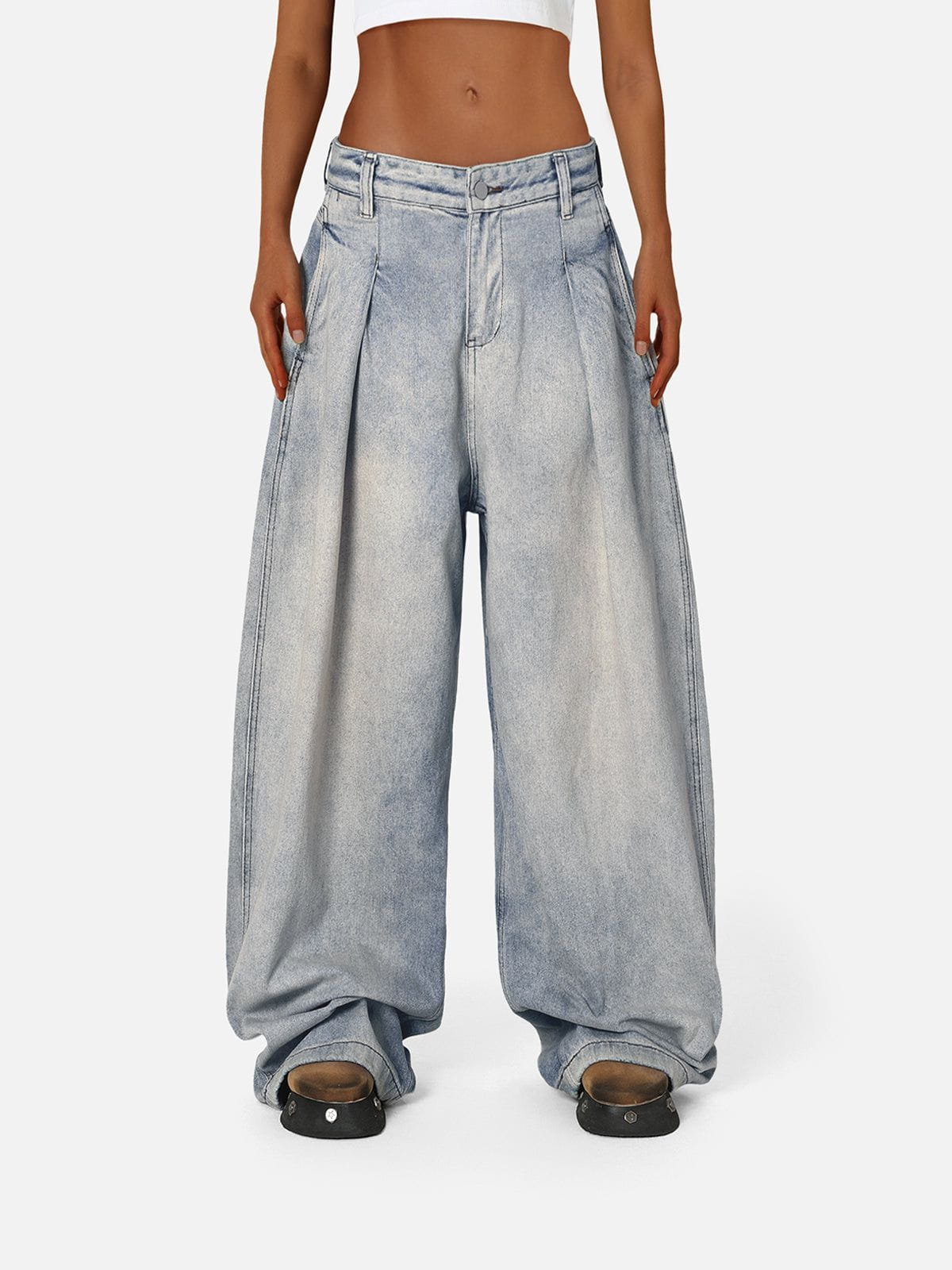 Baggy Jeans for Men & Women | Loose Fit Casual Denim | Aelfric Eden