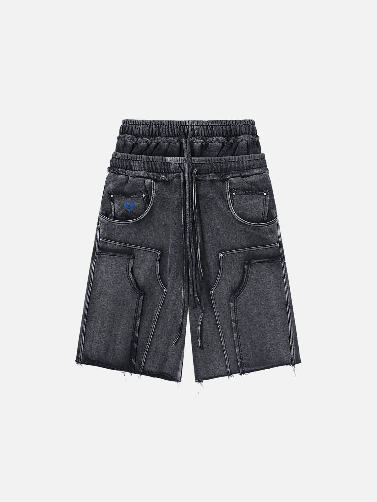 Double Waist Longline Shorts for Men | Aelfric Eden Cotton