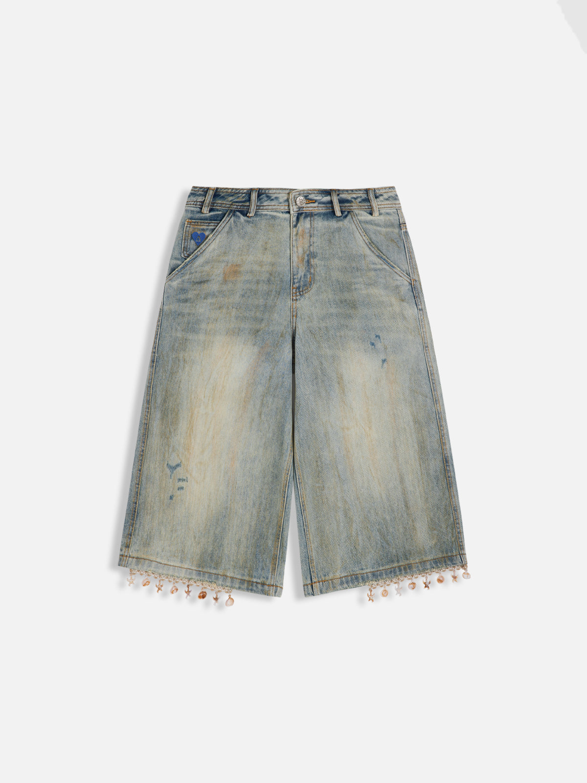 Washed Cotton Longline Jorts for Men | Aelfric Eden