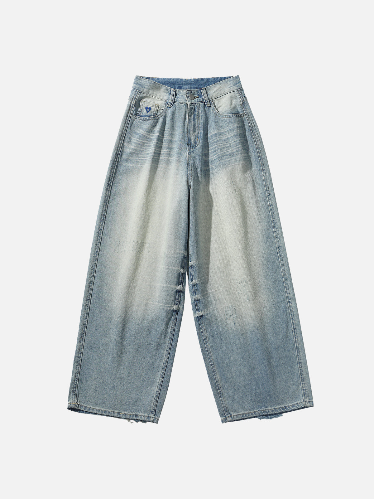 Distressed Jeans for Men | Aelfric Eden Washed Cotton Denim