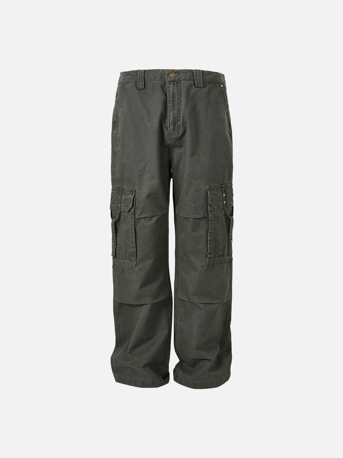 Wrinkle Cargo Pants with Multi Pockets for Street Style | Aelfric Eden