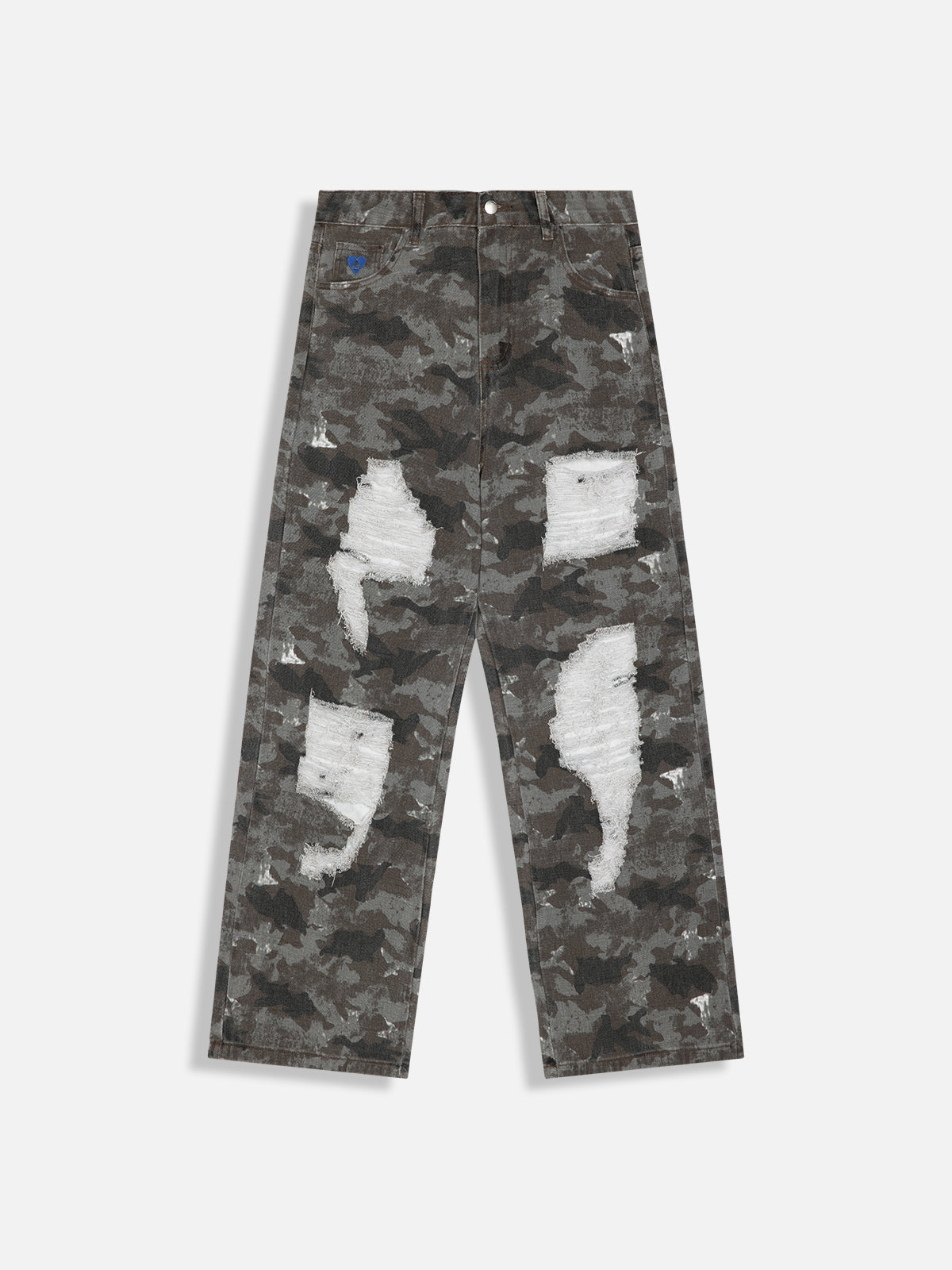 Distressed Camo Jeans for Men | Aelfric Eden