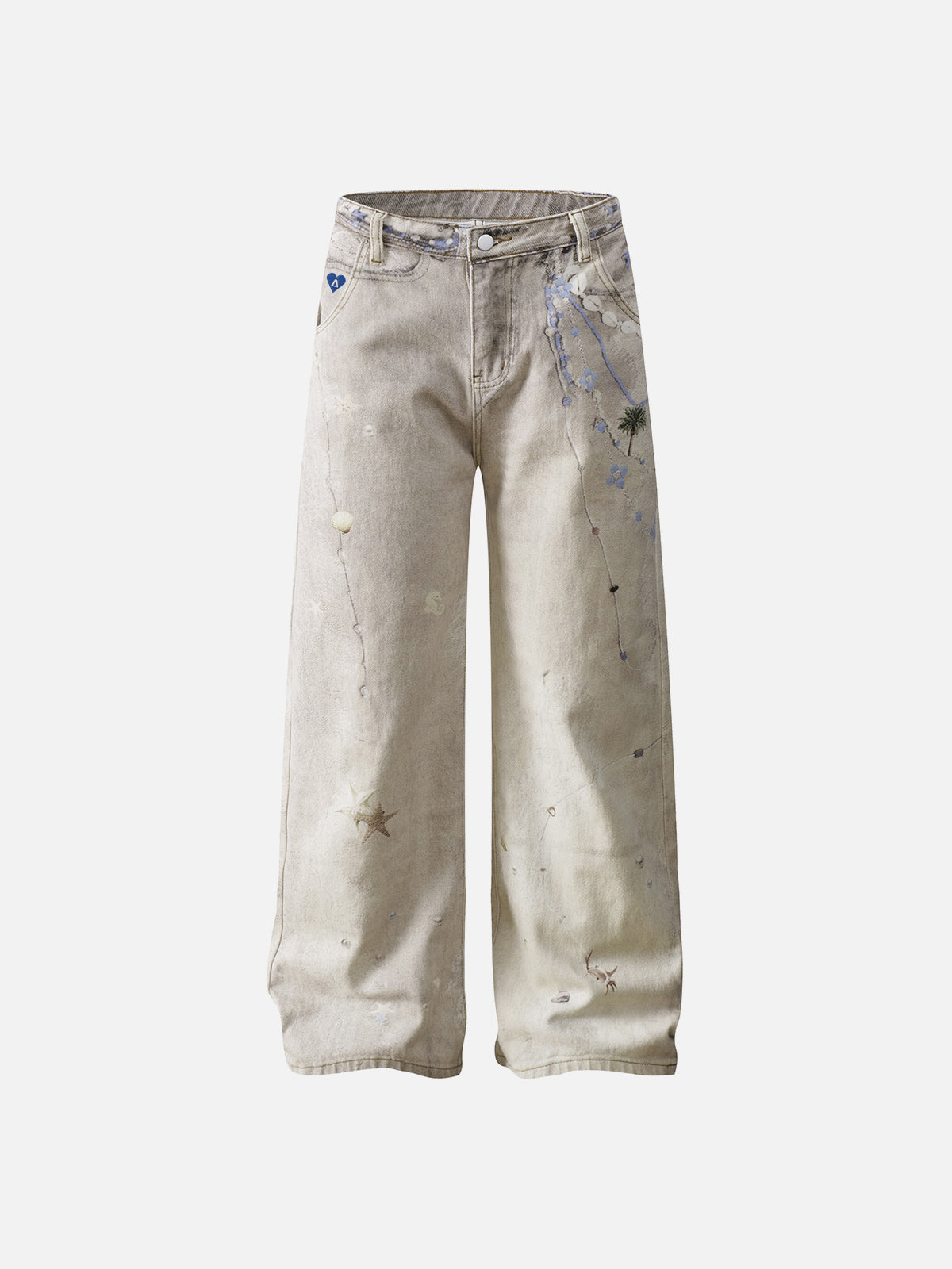 Washed Denim Jeans for Men | Aelfric Eden Cotton Fit