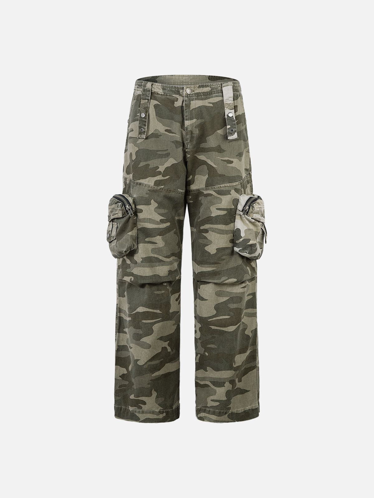 Men's Camouflage Cargo Pants with Multi-Pockets | Aelfric Eden