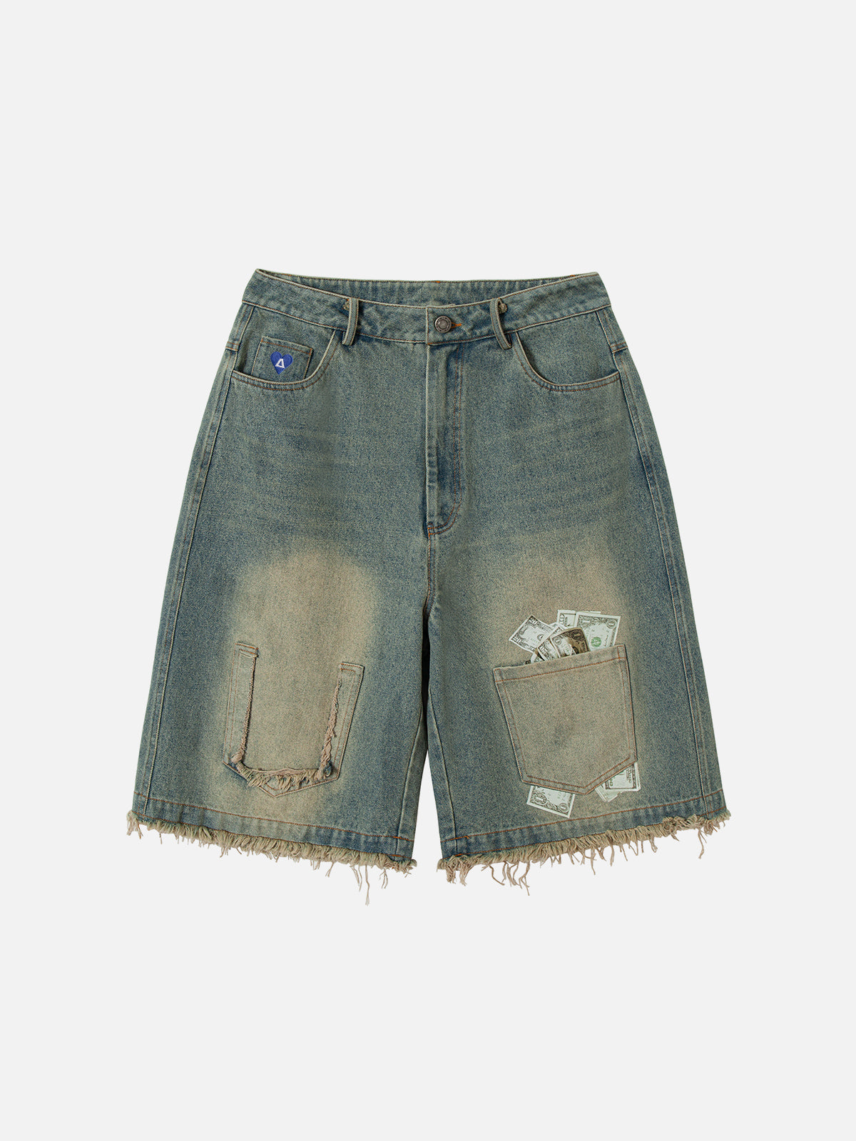 Baggy Pocket Fringe Jorts for Men | Aelfric Eden