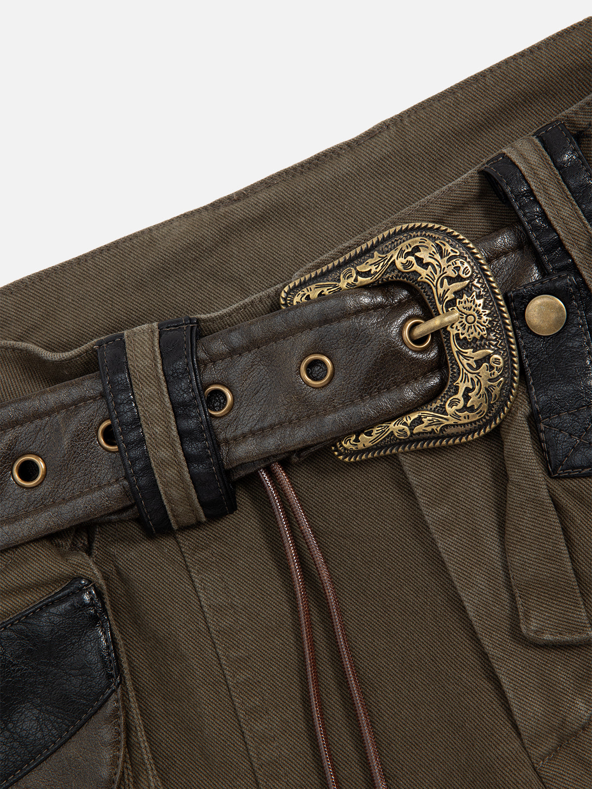 Flared Jeans with Rivet Details | Aelfric Eden