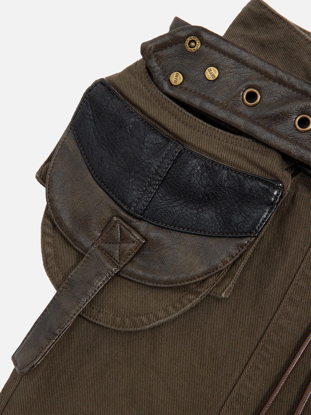 Flared Jeans with Rivet Details | Aelfric Eden