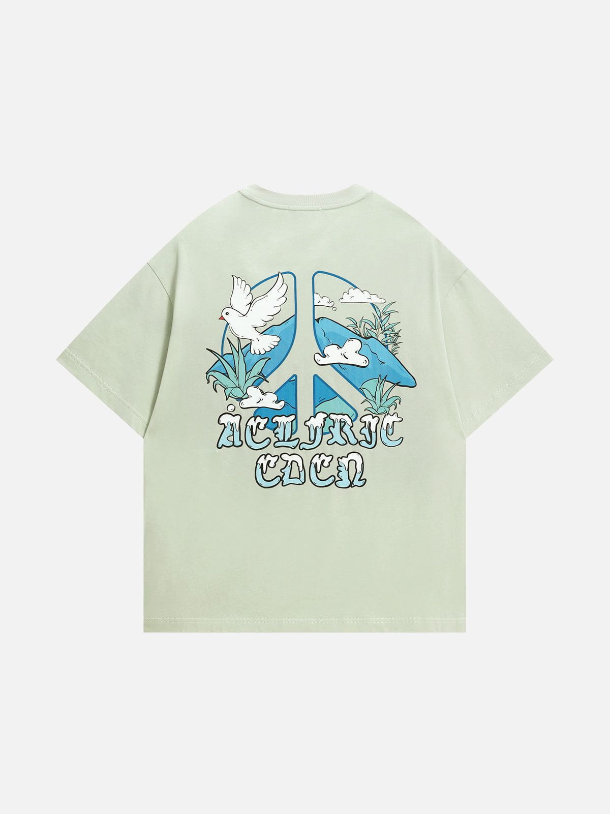 Peace Dove Graphic Cotton T-Shirt | Aelfric Eden