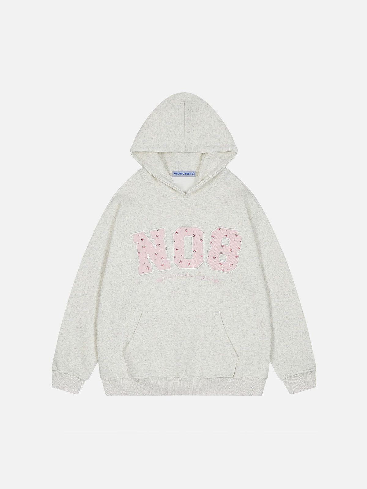 Floral Embroidered Oversized Hoodie | Aelfric Eden