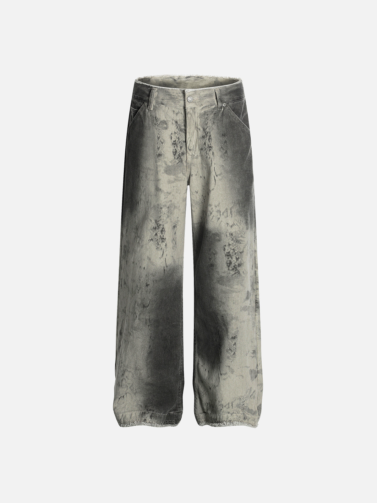Snake Pattern Jeans for Men | 100% Cotton Washed Denim | Aelfric Eden