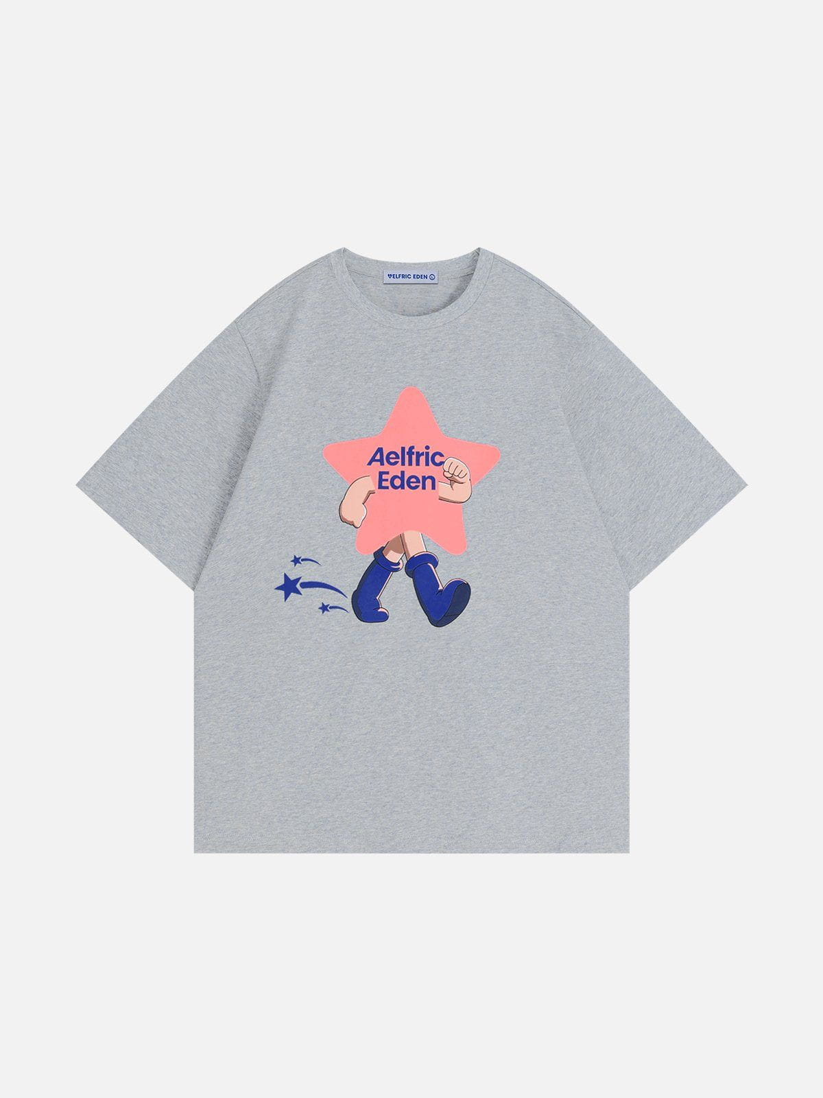 Graphic Cotton Tee with Eden Star Print | Aelfric Eden