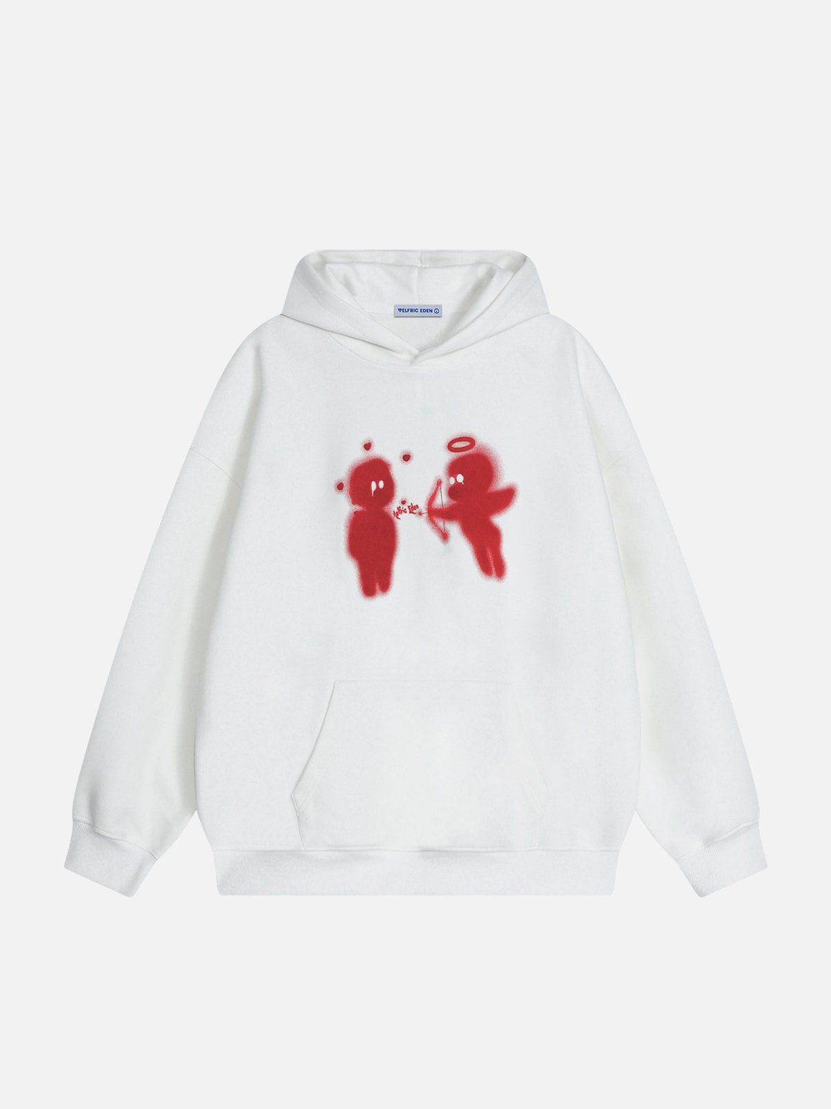Cupid's Love Arrow Graphic Hoodie | Soft Cotton Blend | Aelfric Eden