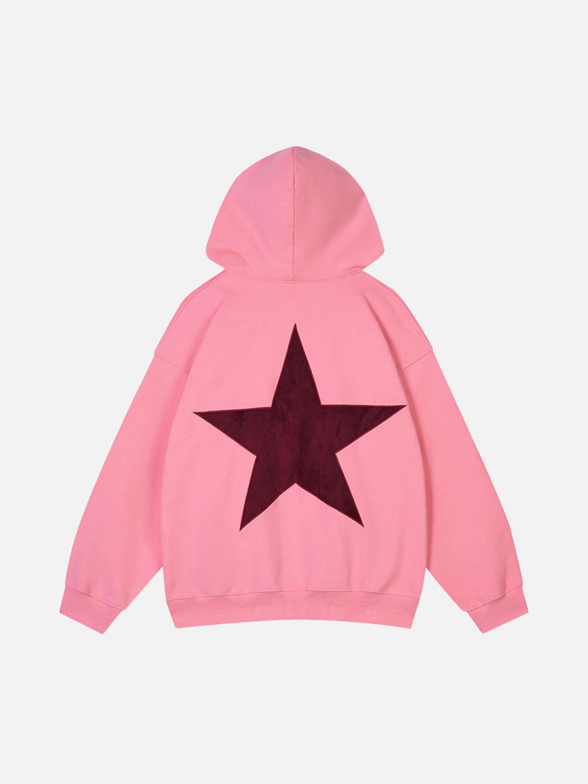 Star Print Contrast Hoodie for Men & Women | Aelfric Eden
