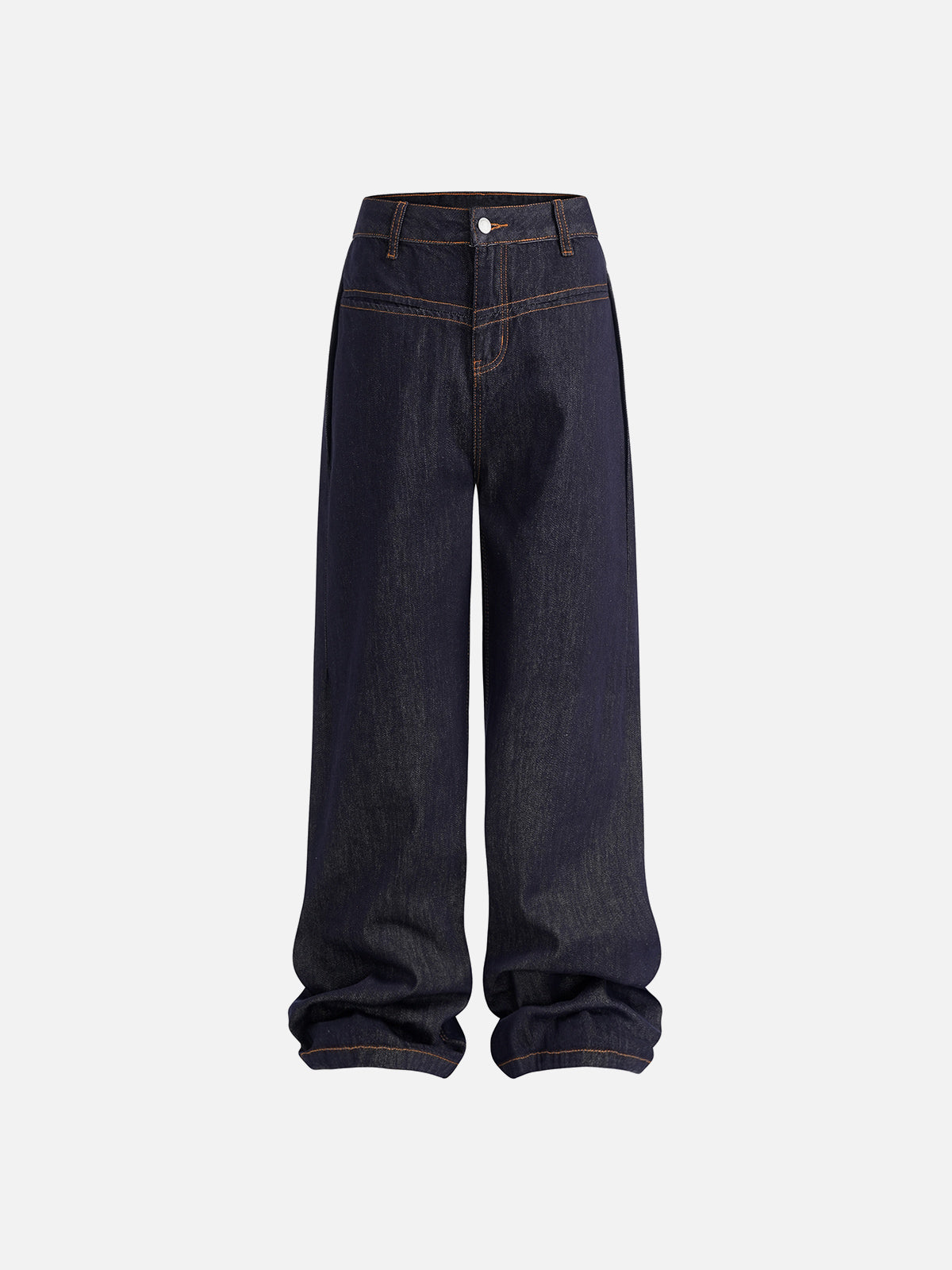 Vintage Stitch Jeans with Sleek Pocket Accents | Aelfric Eden