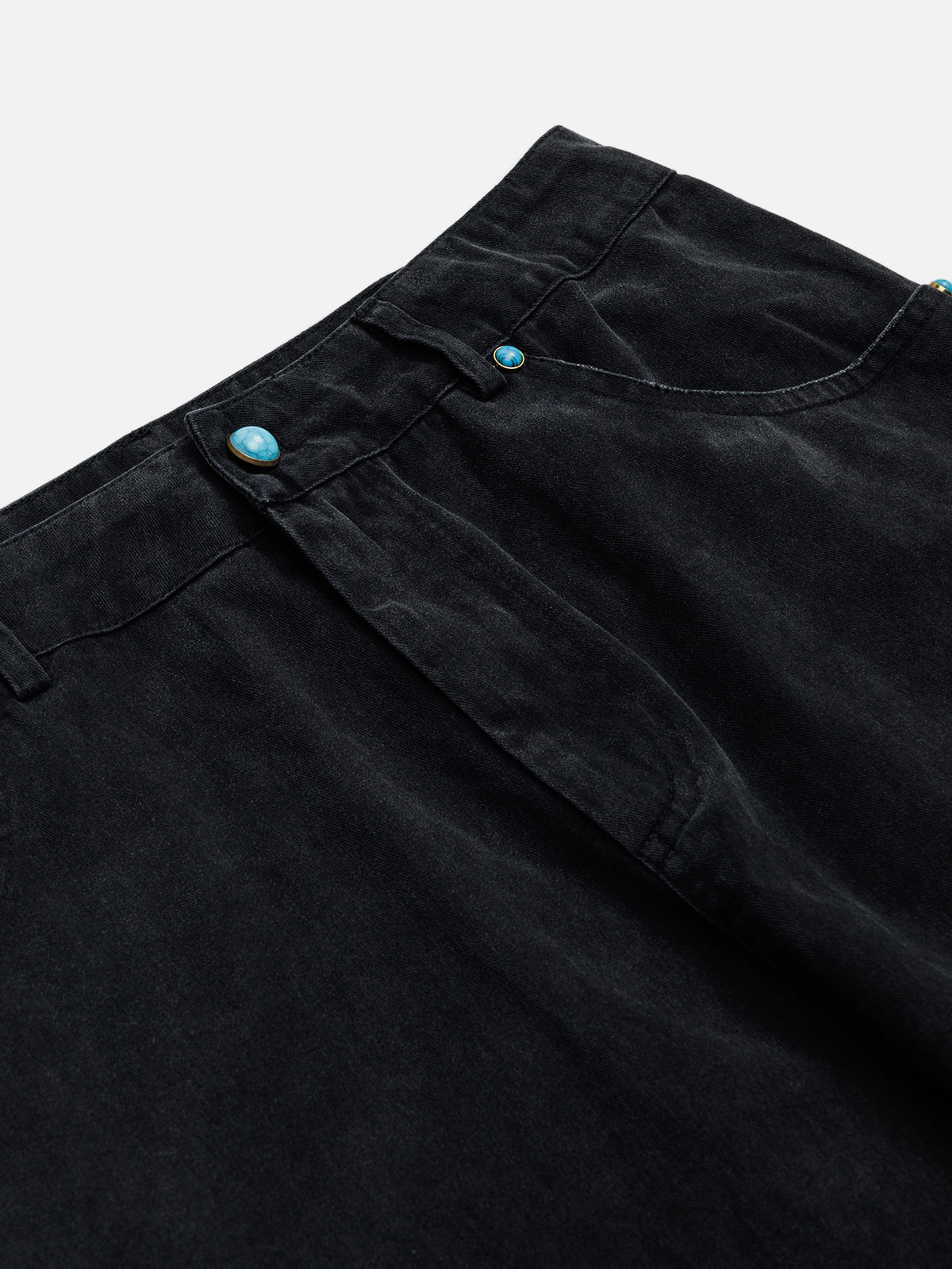 Aelfric Eden Patchwork Baggy Jeans | 100% Cotton