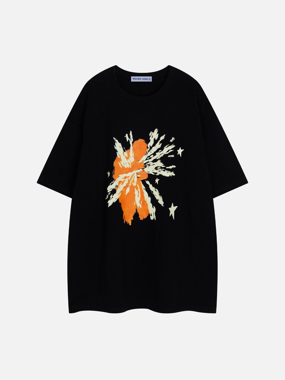 Abstract Graffiti Print T-Shirt for Men | Aelfric Eden Cotton Tee
